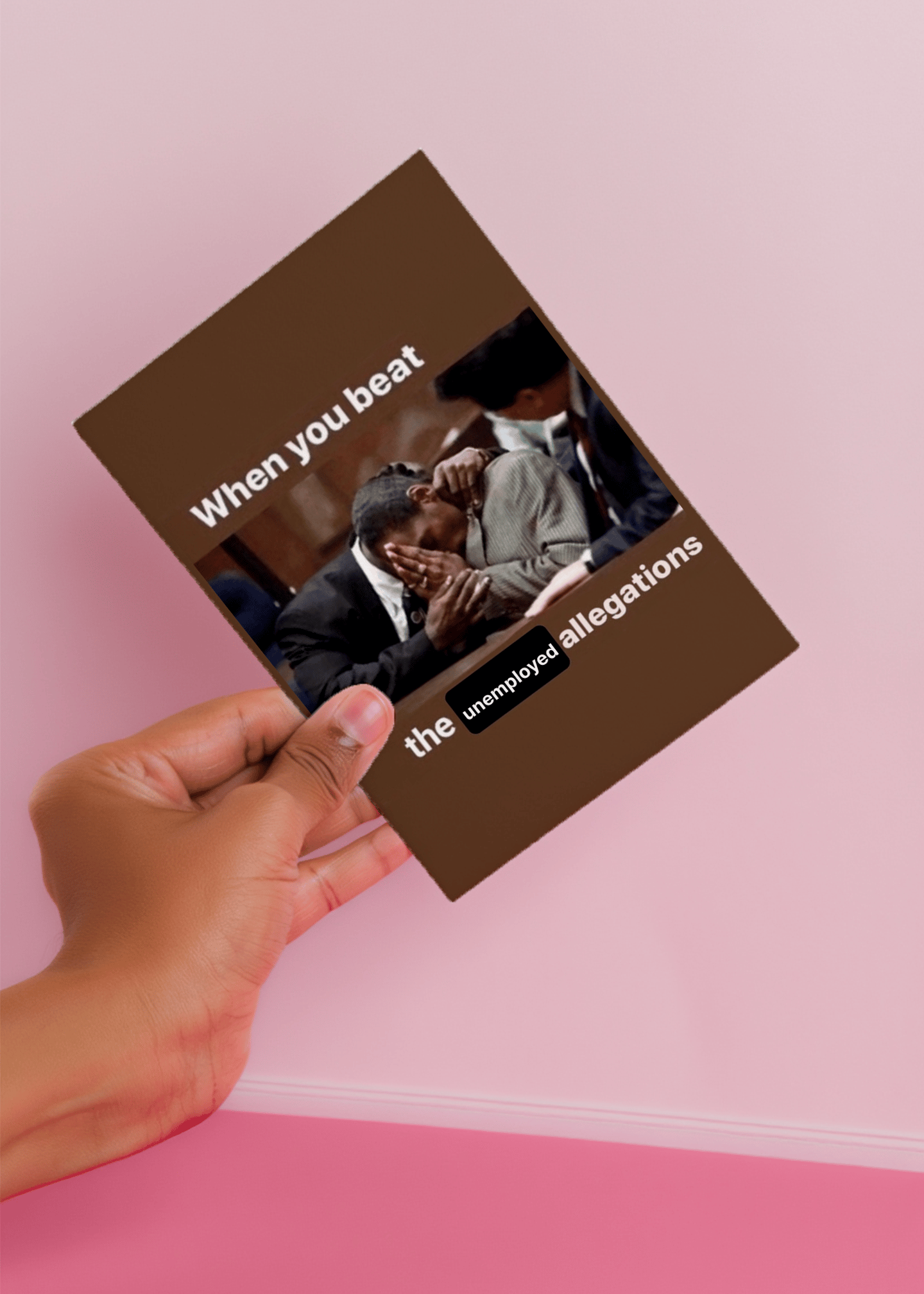 Beating the Unemployed Allegations mockup 4