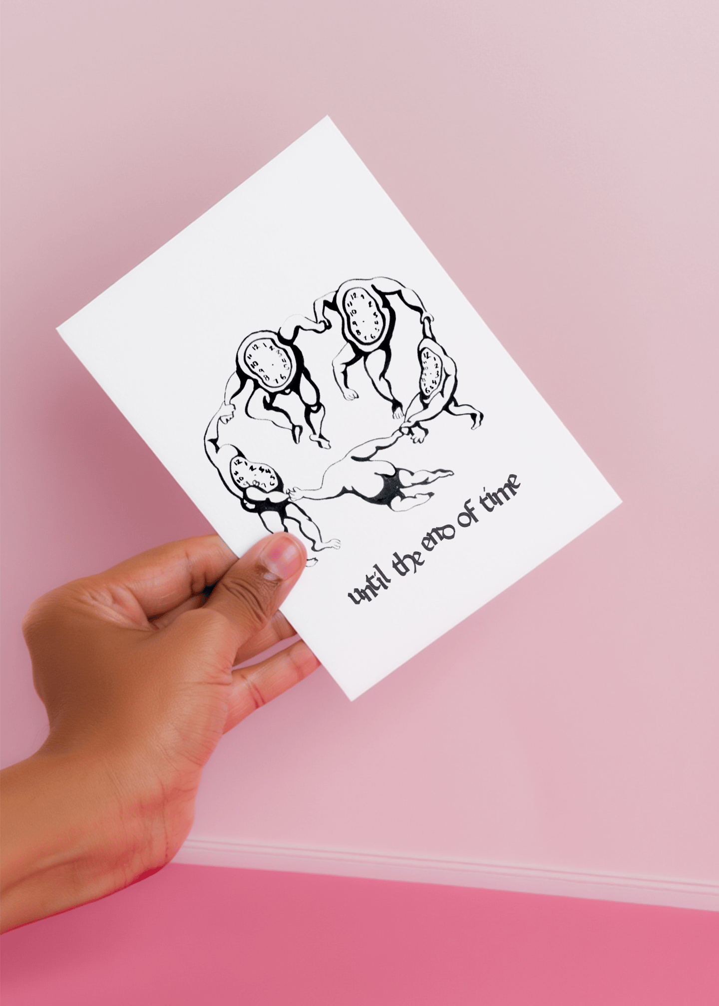 Until the End of Time Card mockup 4