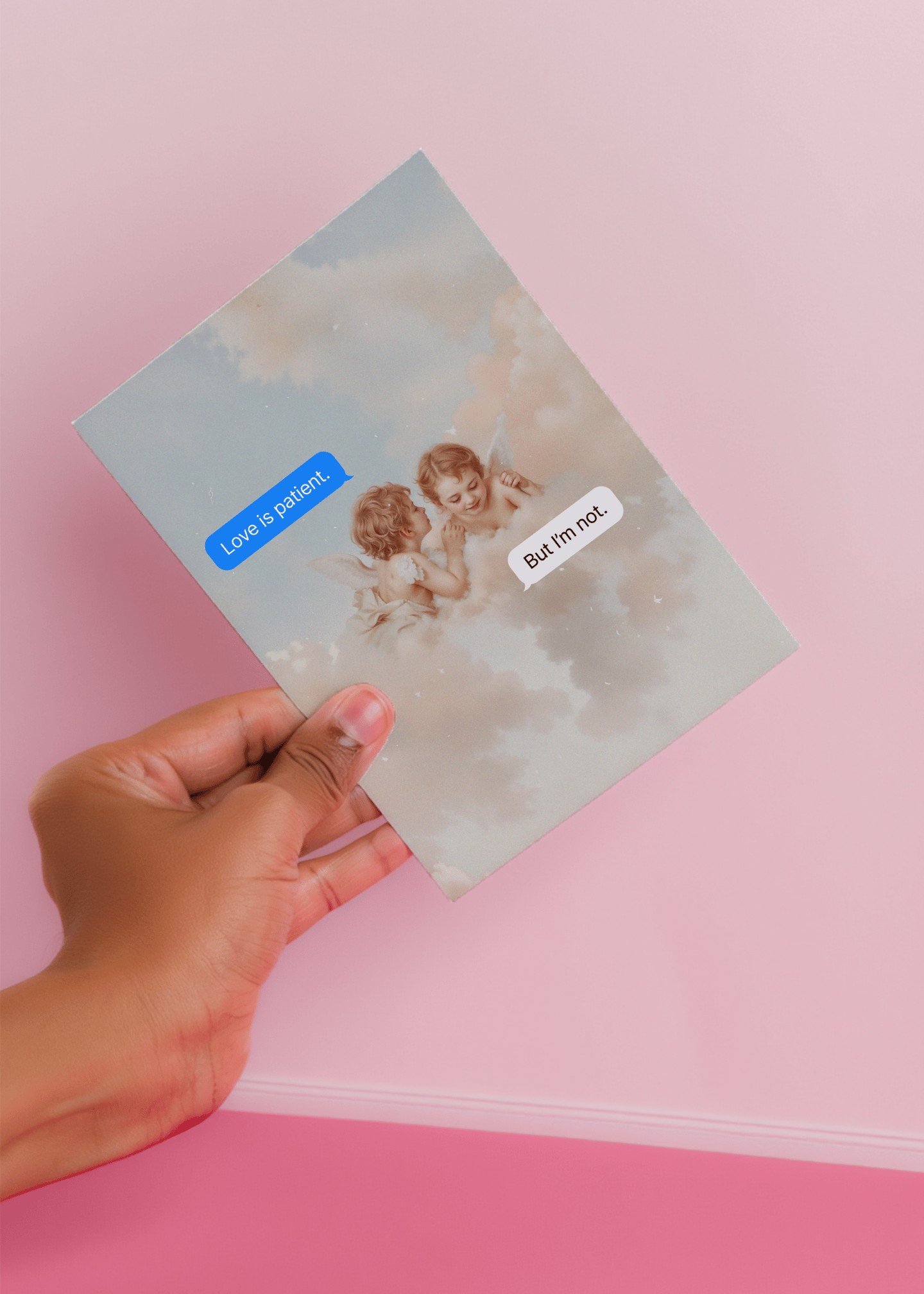 Love Is Patient Angels mockup 4