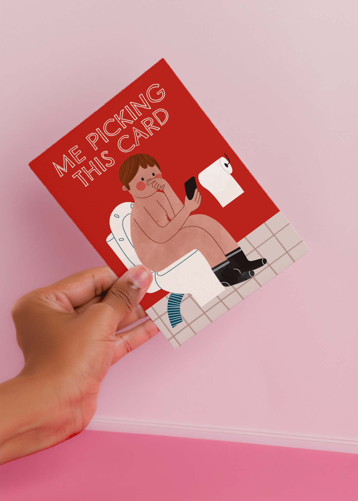 Me Picking This Card mockup 4