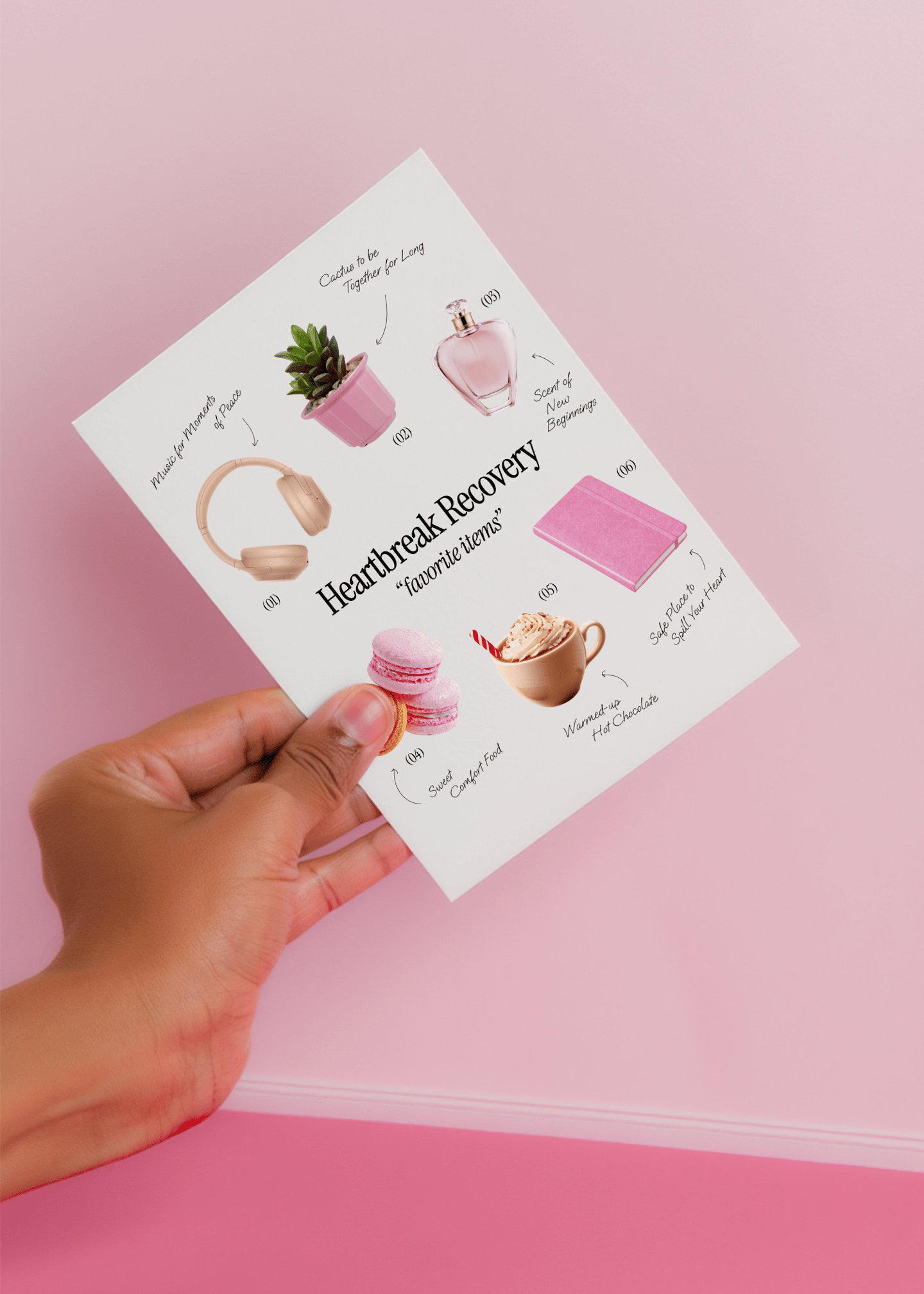 Heartbreak Recovery Card mockup 4