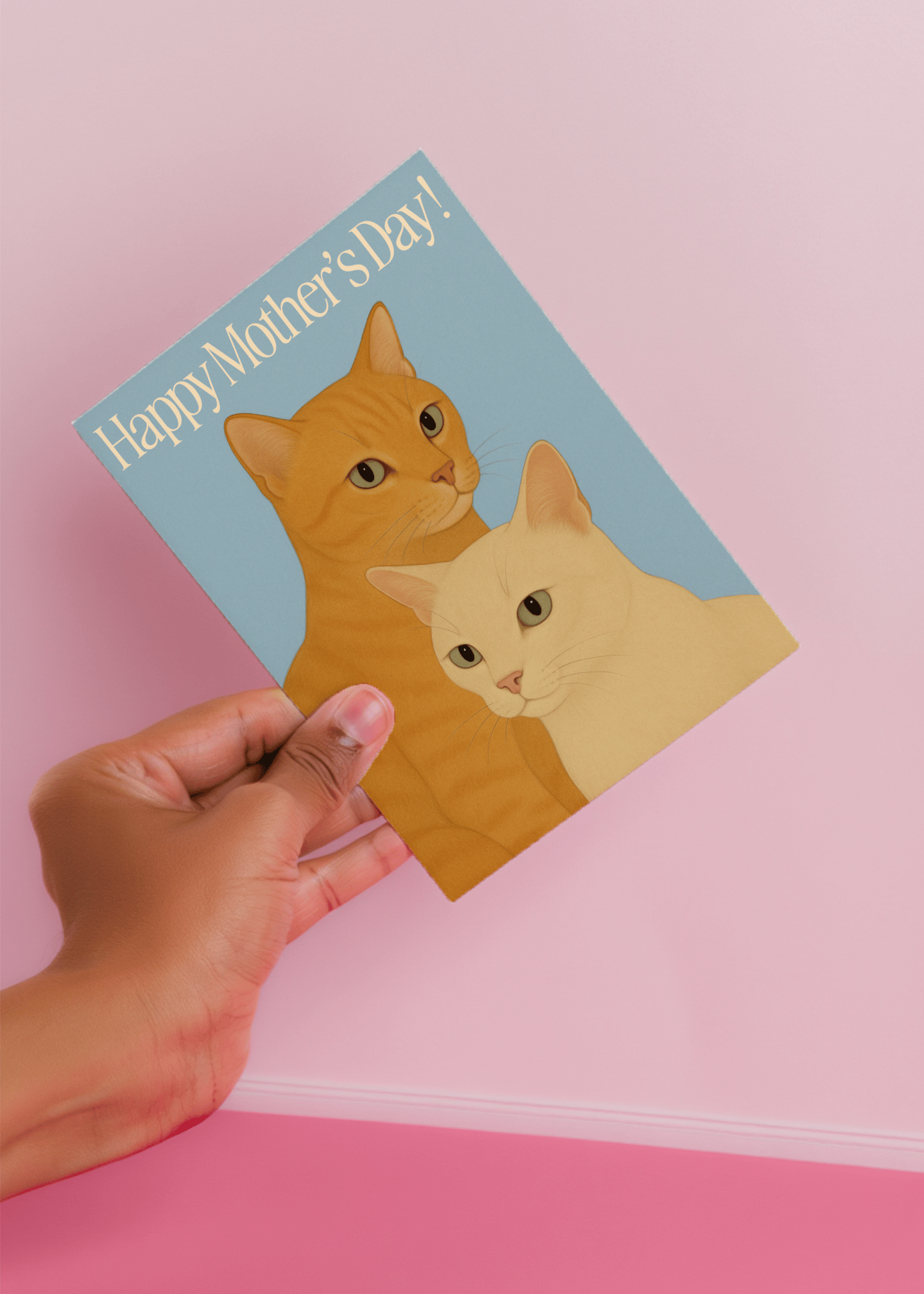 Happy Mother's Day, Cat Mom mockup 4
