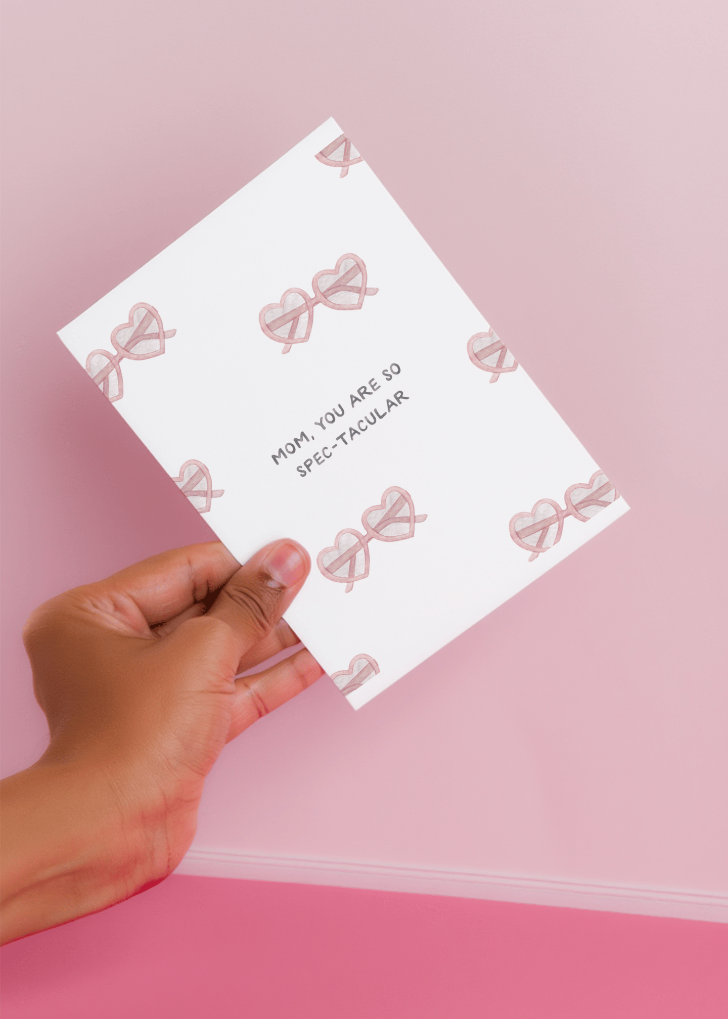 Spec-tacular Mom Card mockup 4