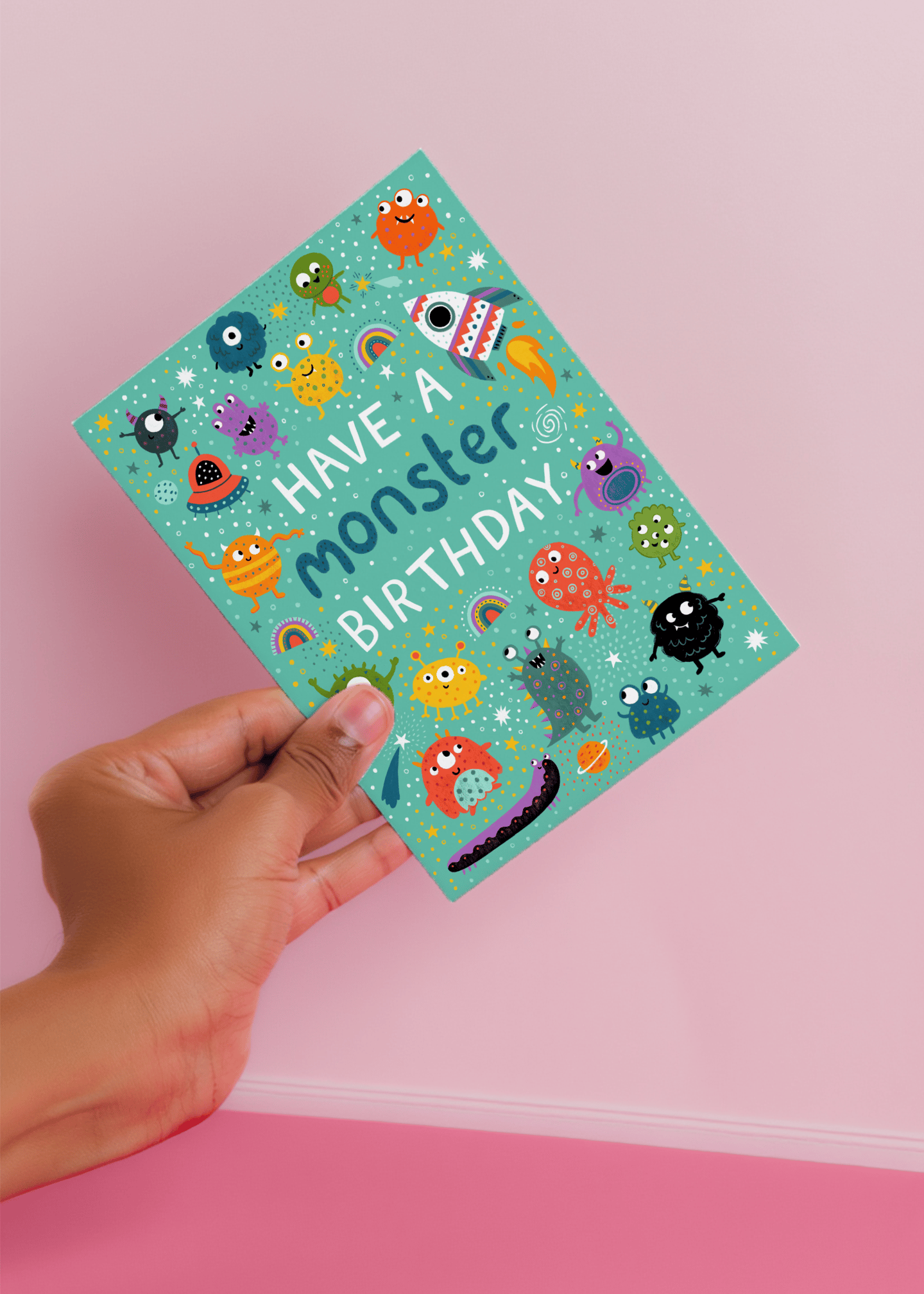 Have a Monster Birthday mockup 4