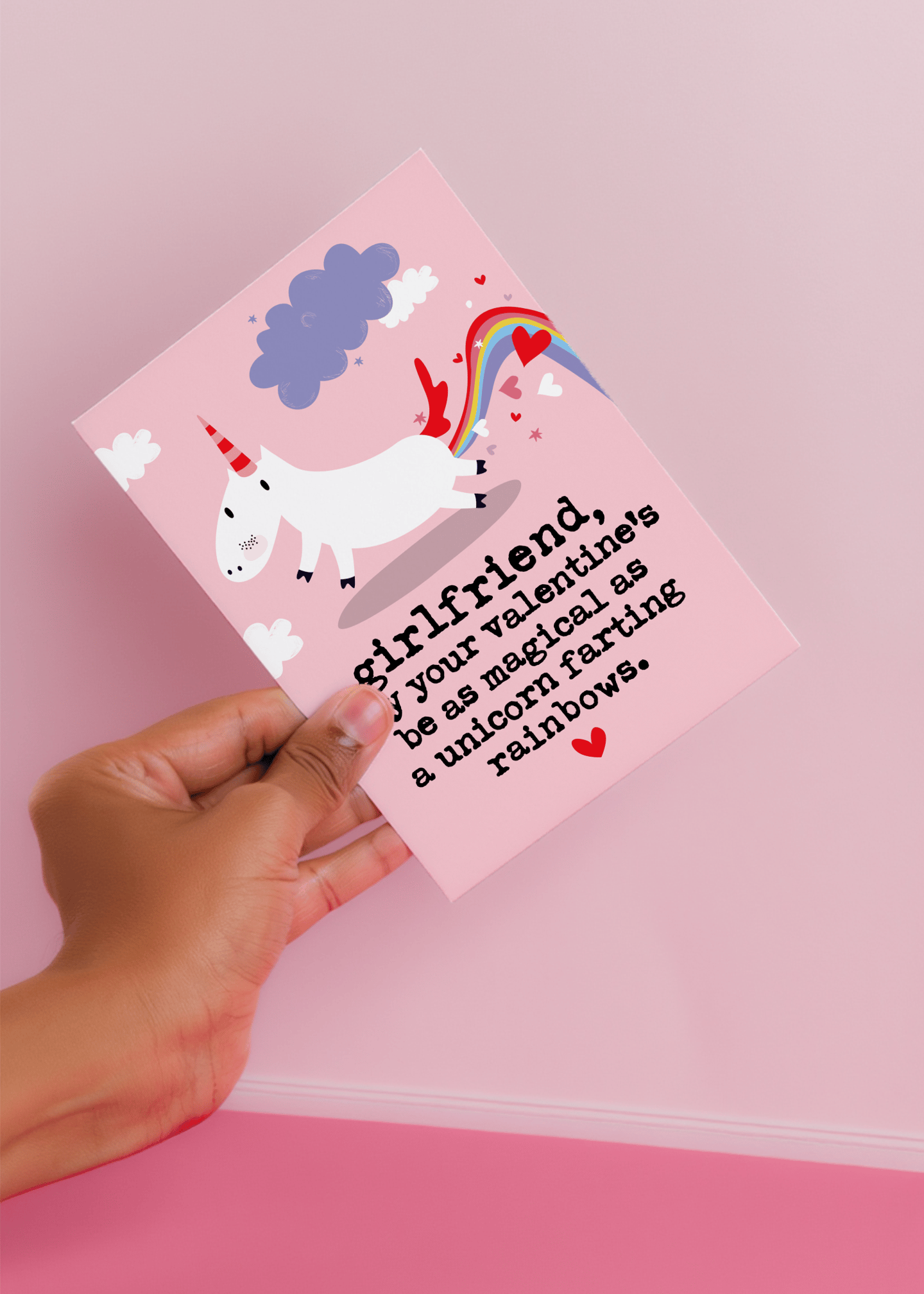 Magical Unicorn Farting Rainbows mockup 4