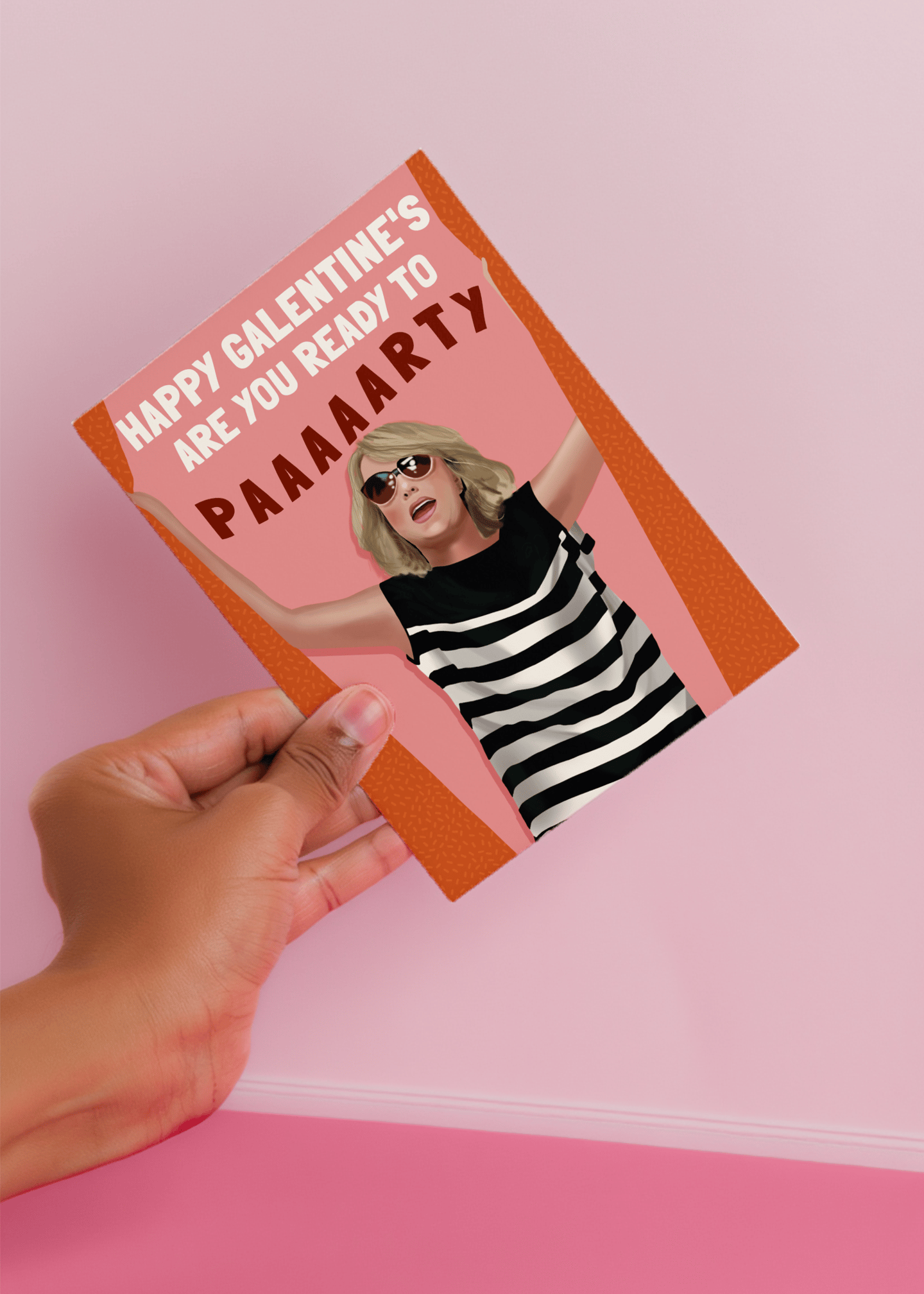 Happy Galentine's Are You Ready to Party mockup 4