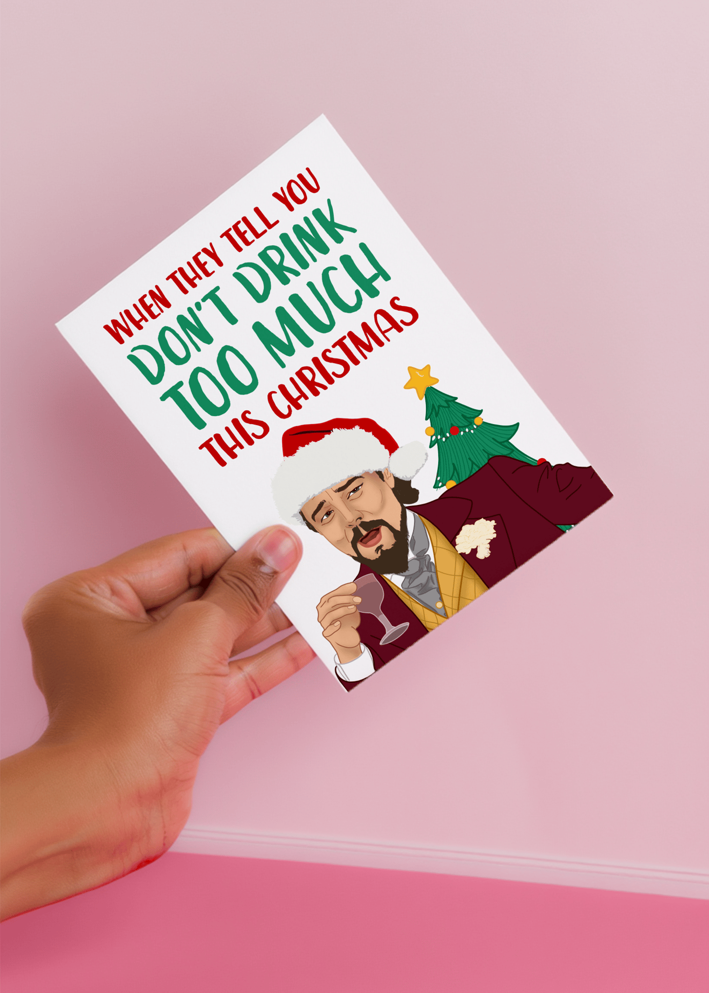 Don't Drink Too Much This Christmas mockup 4