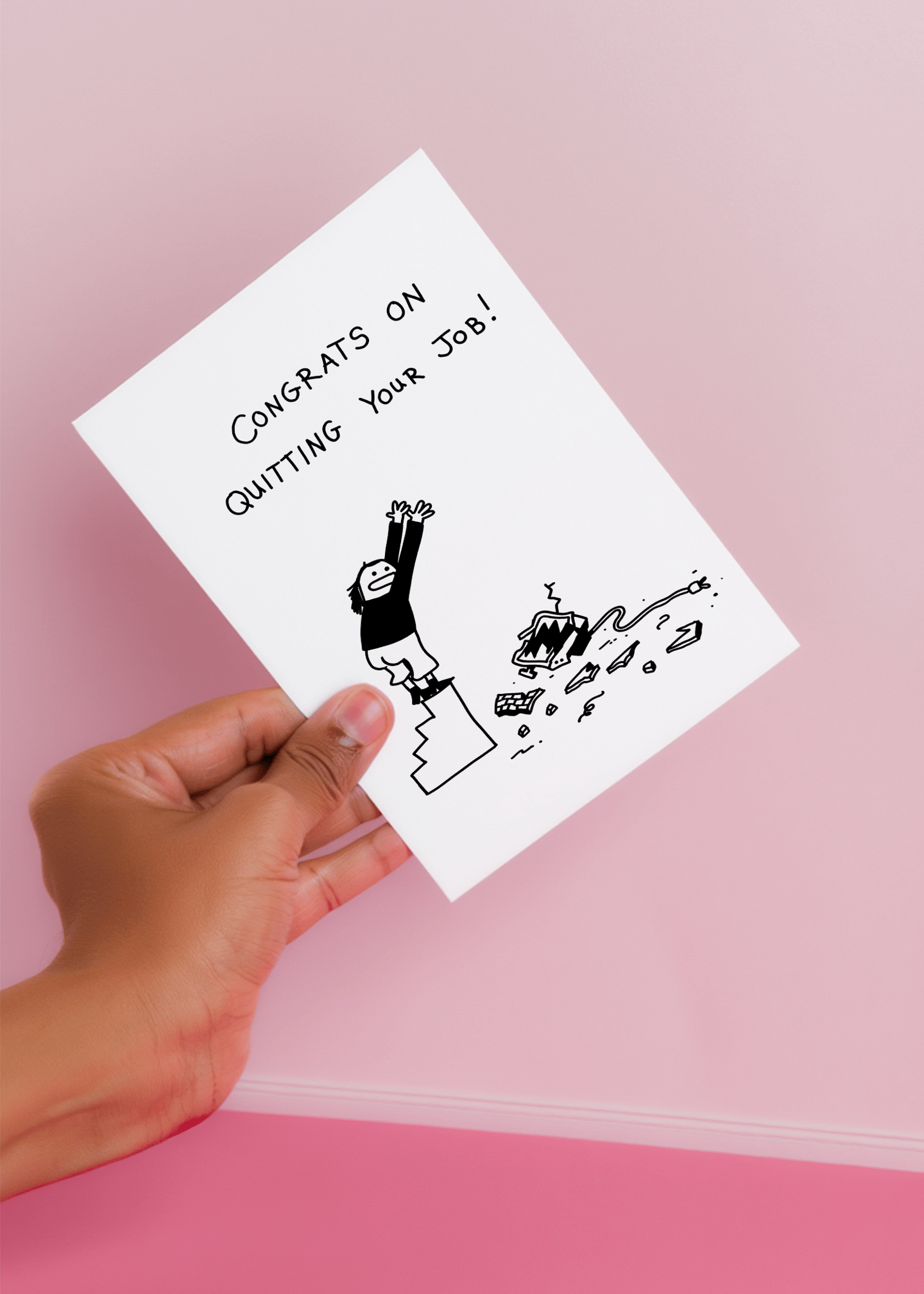 Congrats on Quitting Your Job mockup 4