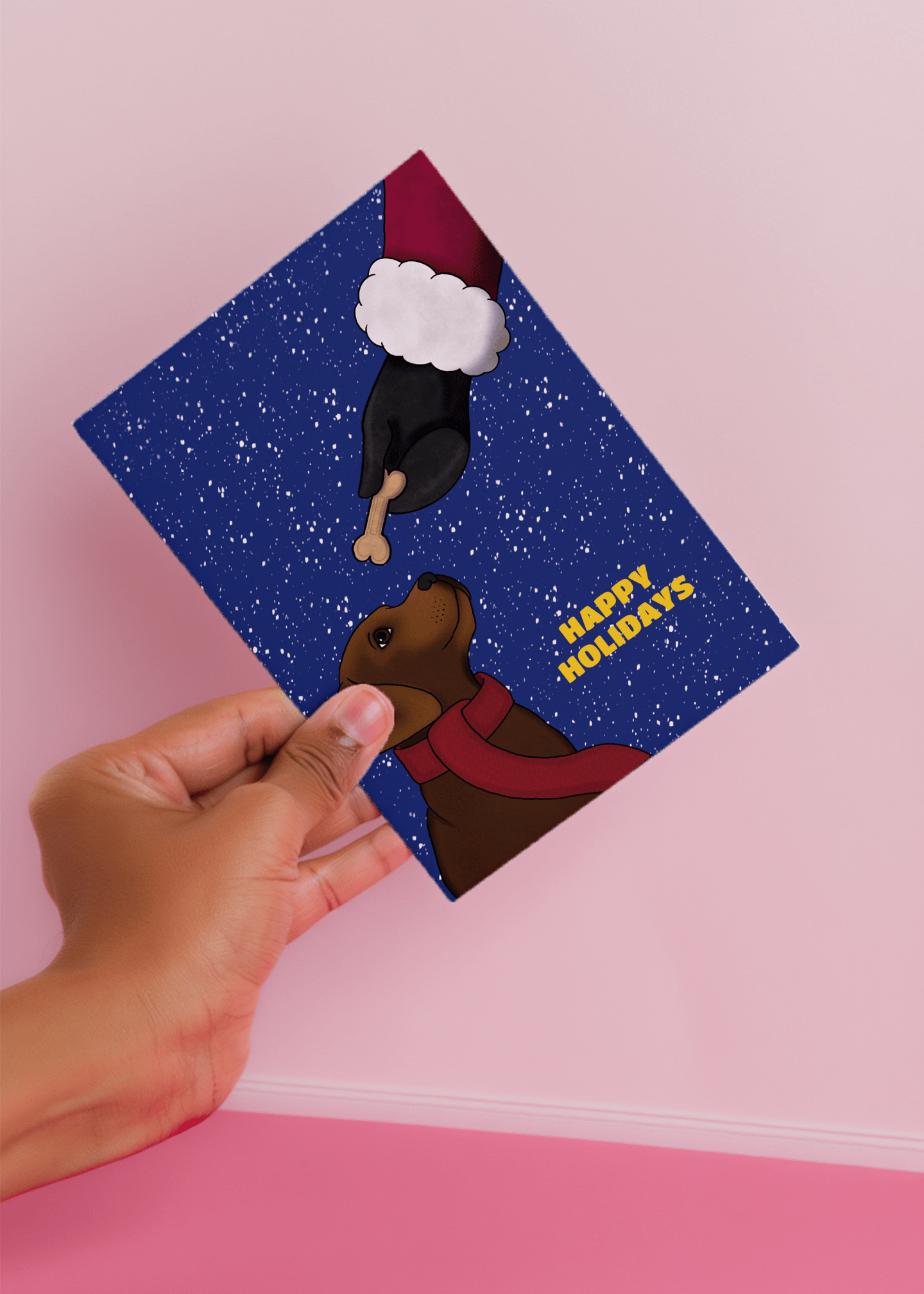 Holiday Treat for Dog Lovers mockup 3