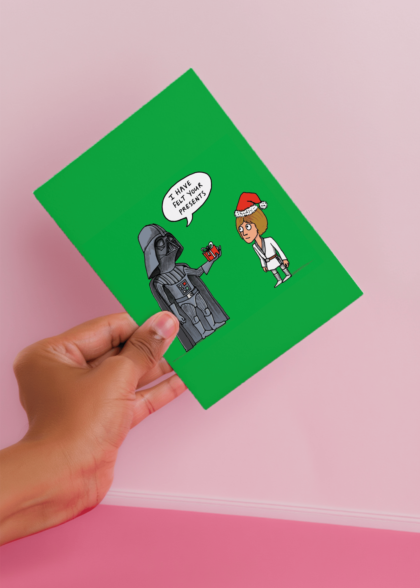 I Have Felt Your Presents mockup 3
