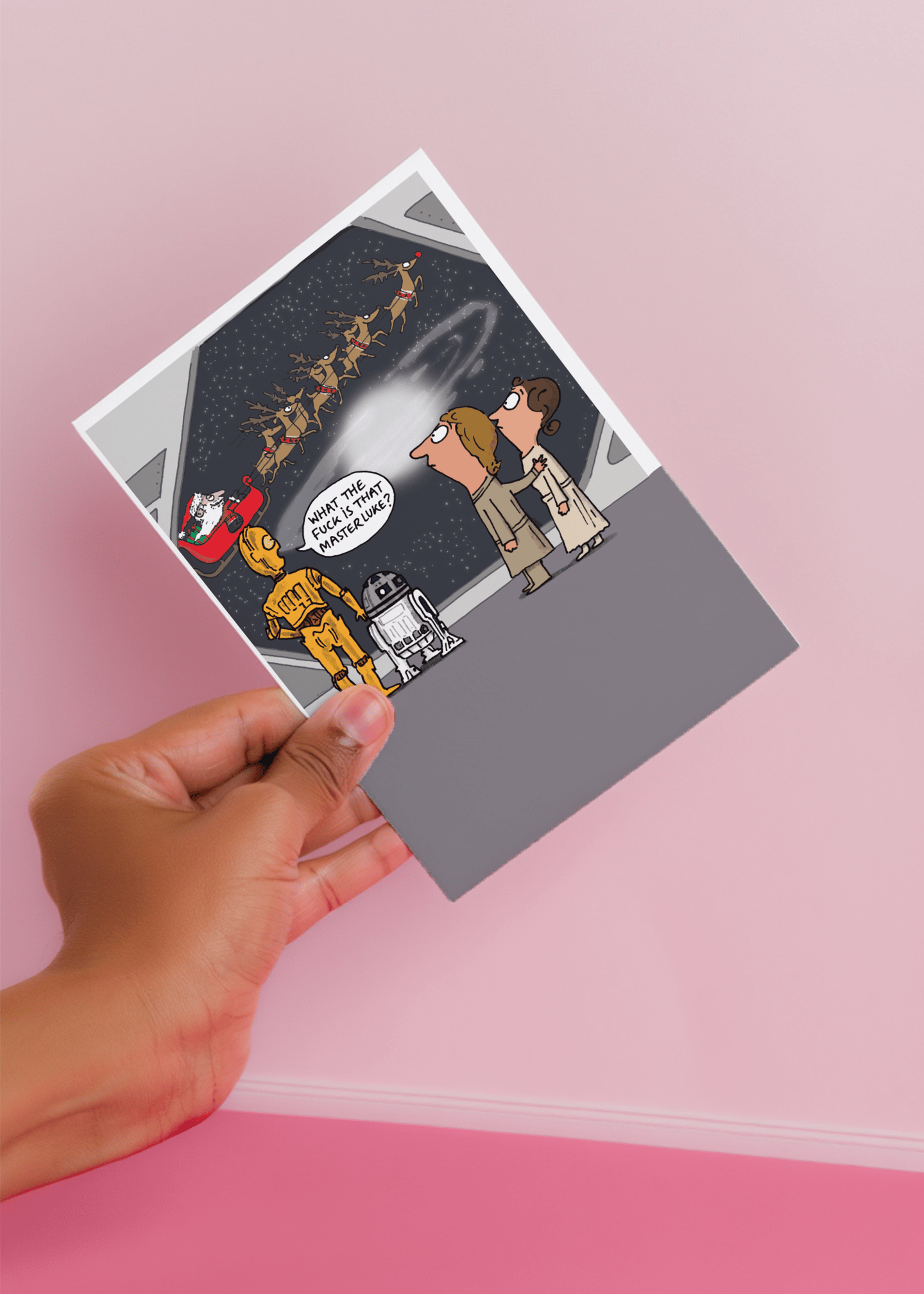 Galactic Christmas Surprise mockup 4