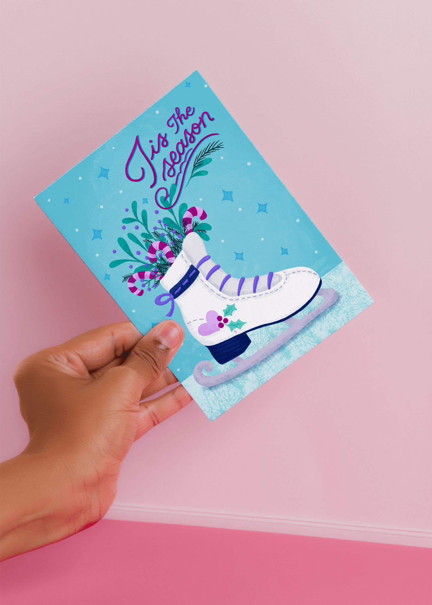 Tis the Season Skate mockup 4