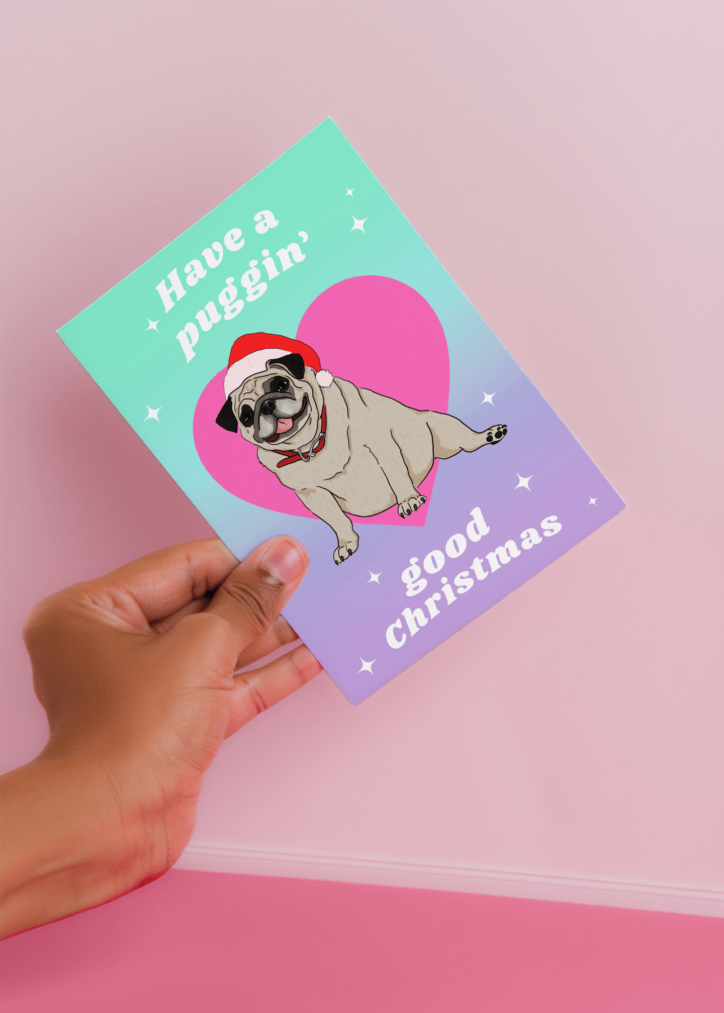 Have a Puggin’ Good Christmas mockup 3