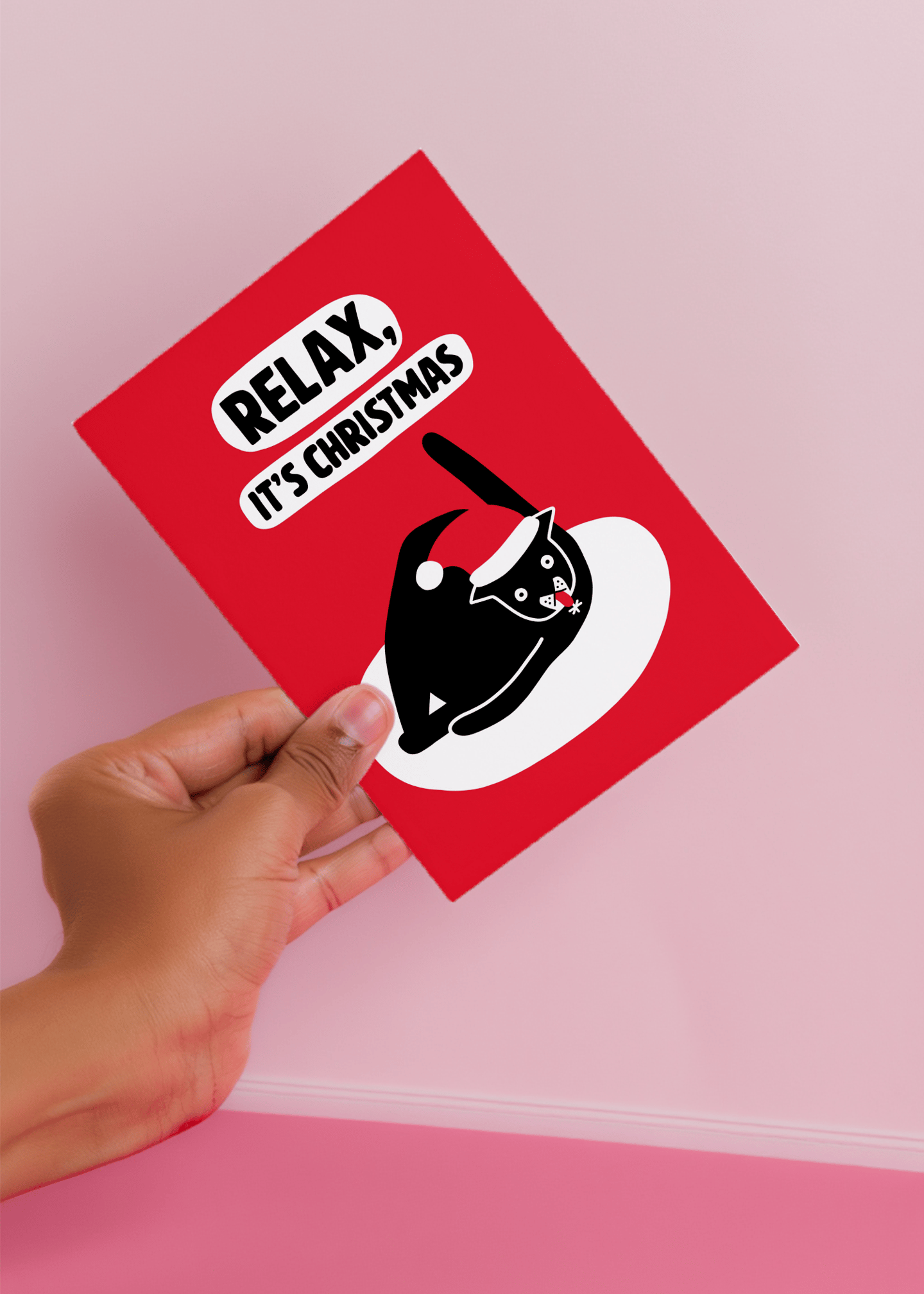 Relax, It's Christmas mockup 4