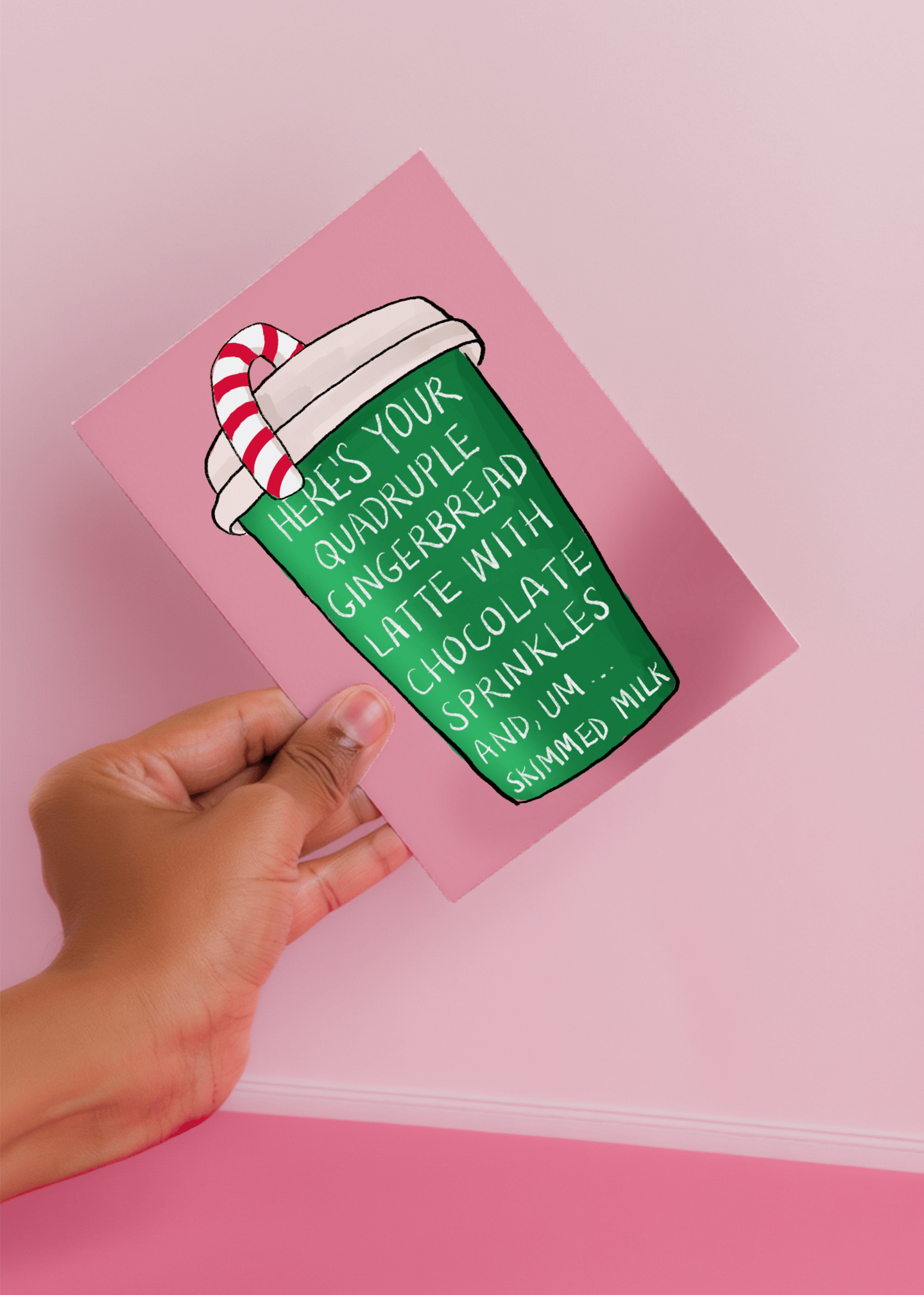 Quadruple Gingerbread Latte mockup 4