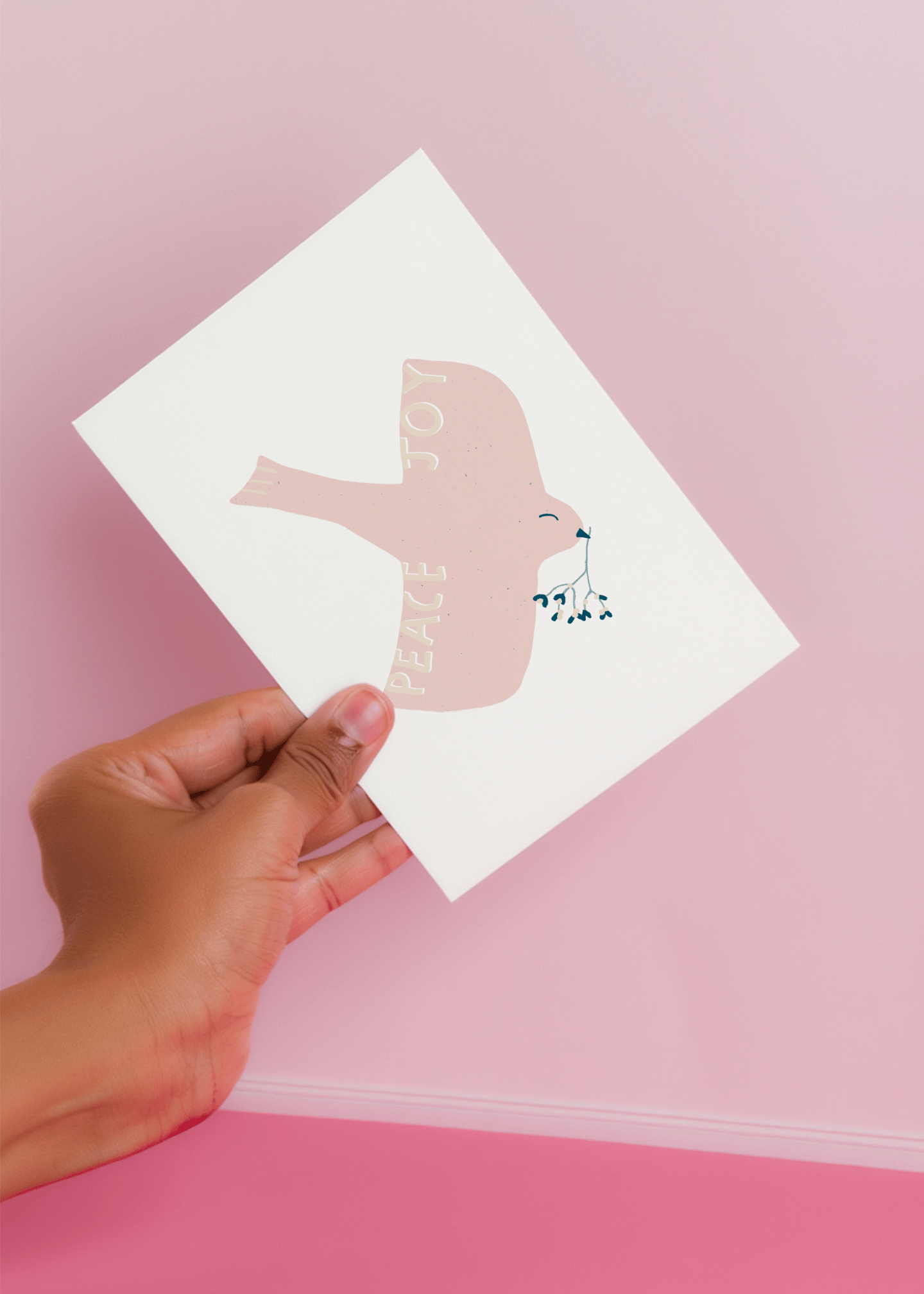 Peace and Joy Dove mockup 4