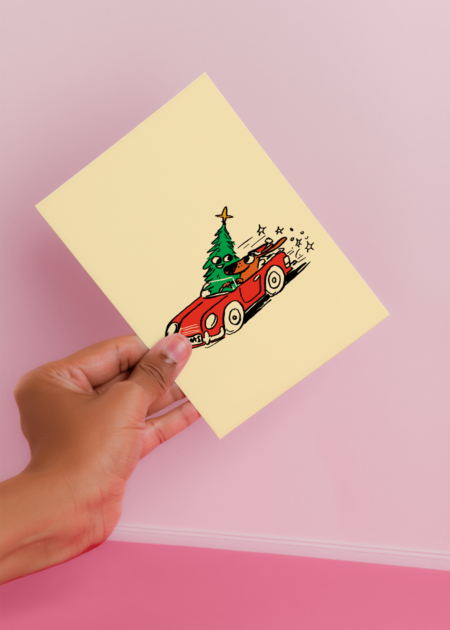 Christmas Tree Road Trip mockup 3
