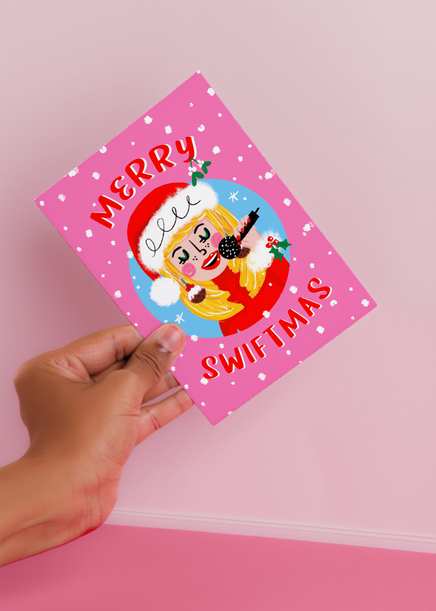 Swiftmas Christmas Card mockup 4