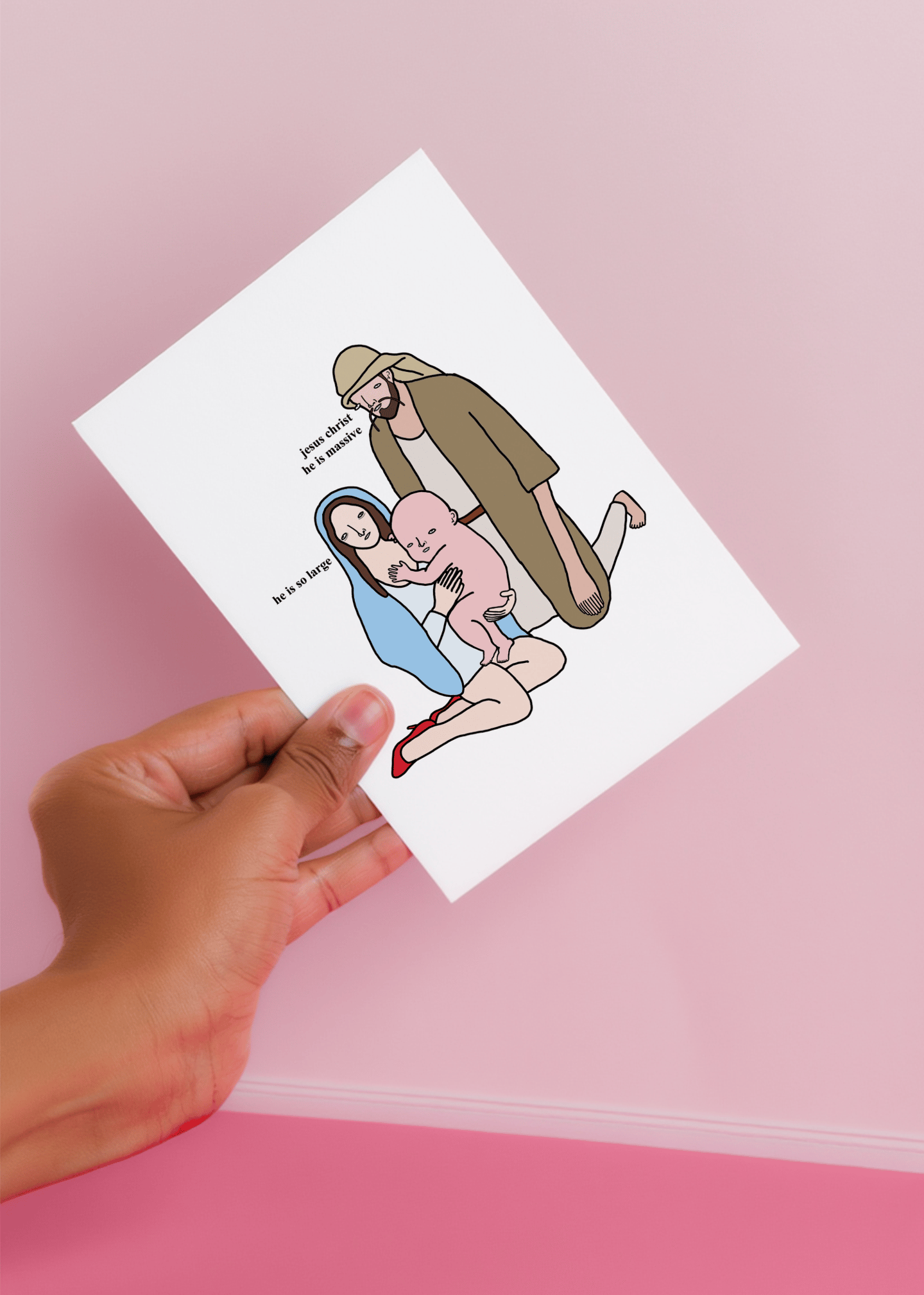 Jesus Mary Joseph mockup 4