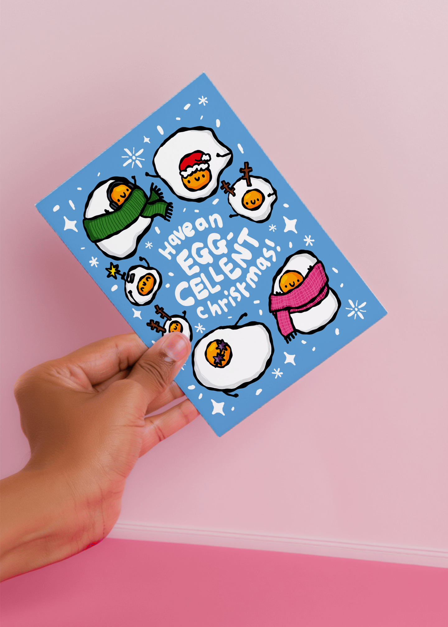 Have an Egg-cellent Christmas mockup 3