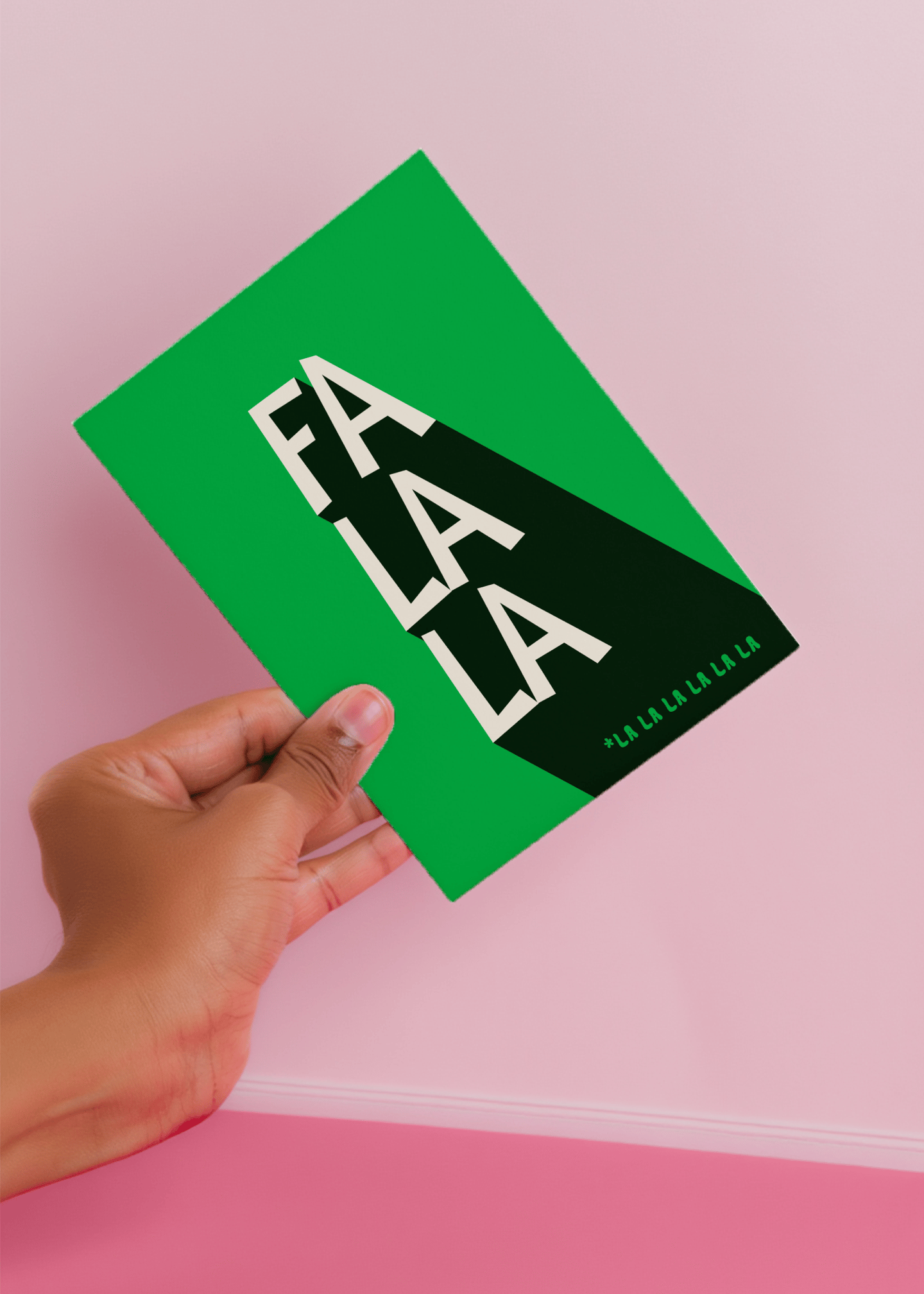 Fa La La Christmas mockup 4