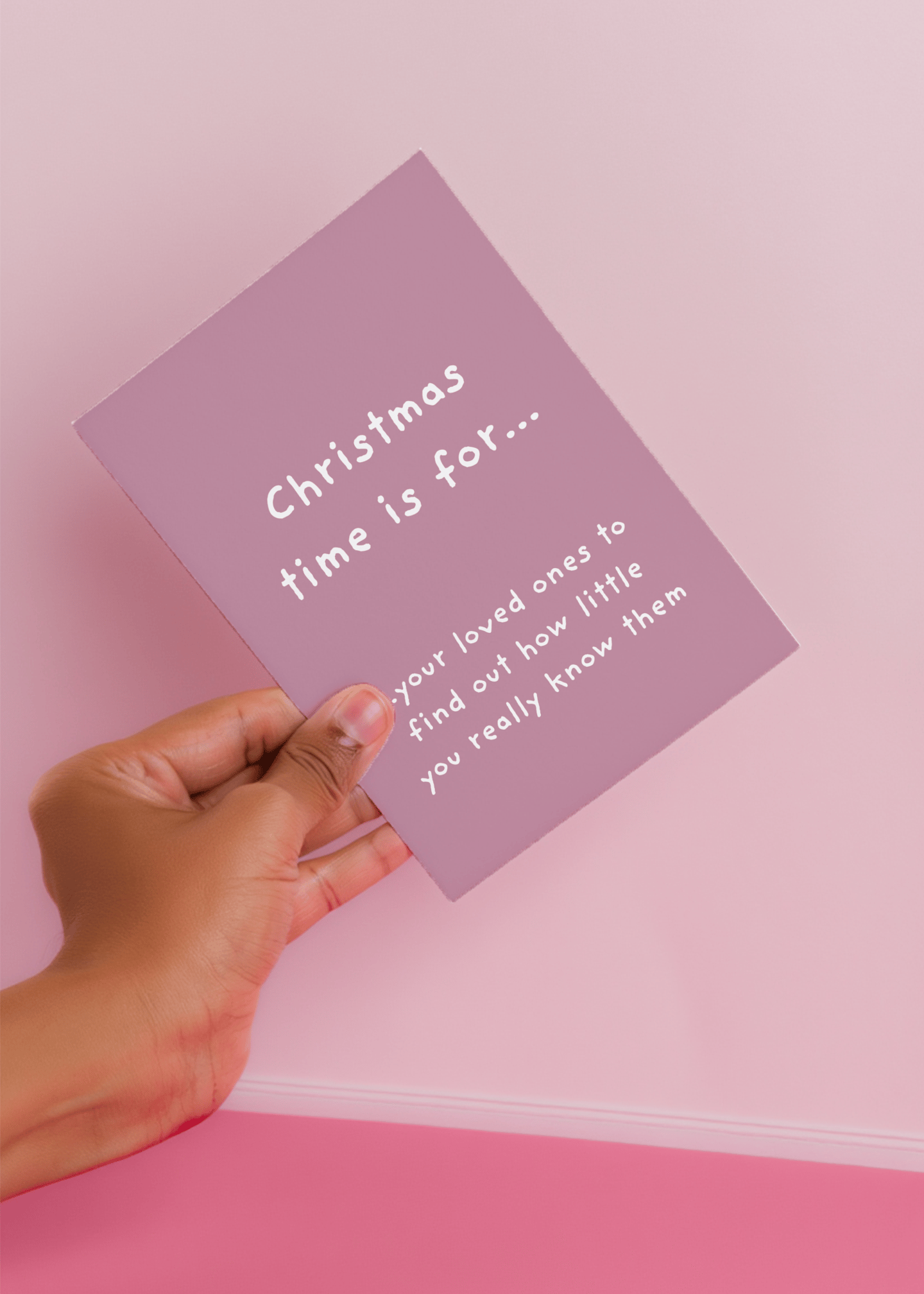 Christmas Time Is For… mockup 3