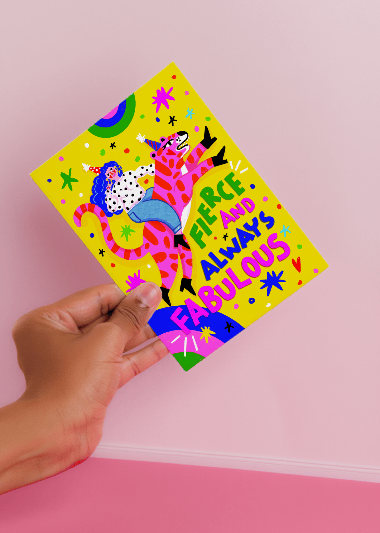 Fierce and Always Fabulous mockup 4