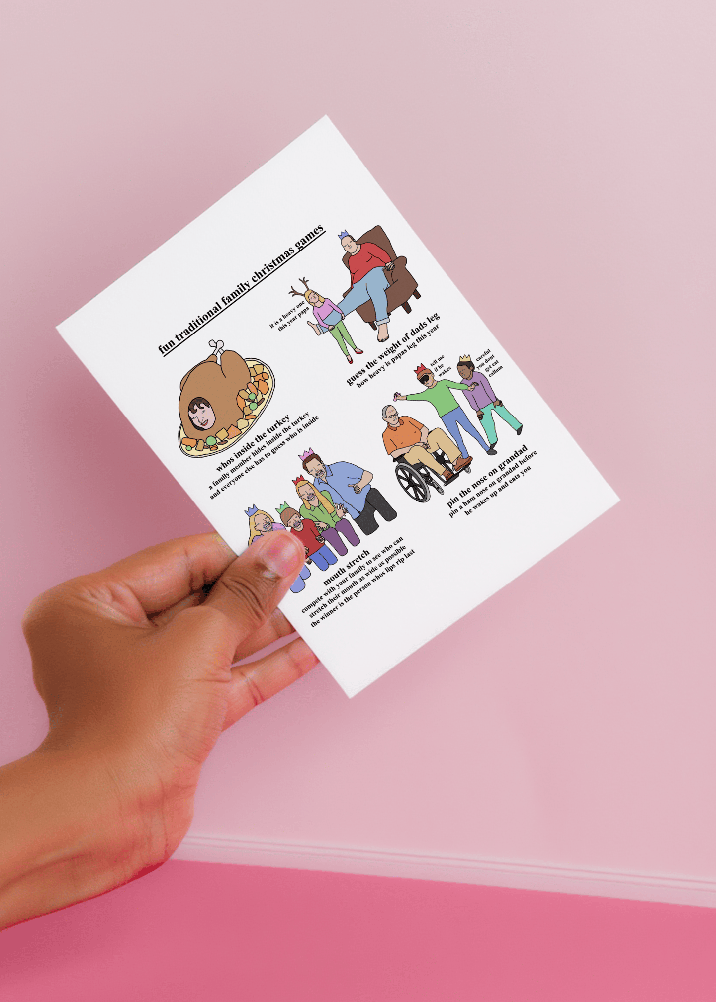 Fun Family Christmas Games mockup 4