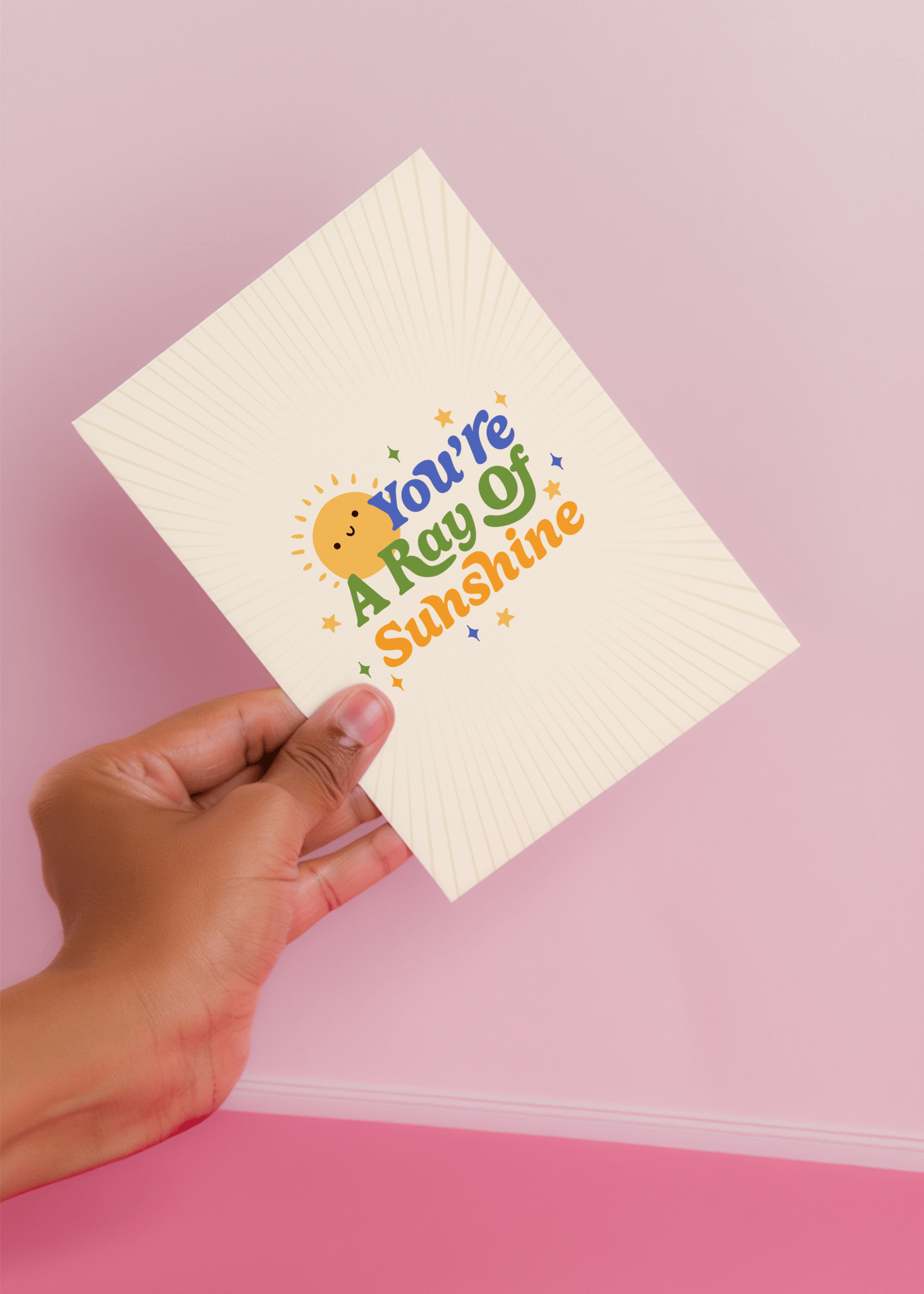 You're a Ray of Sunshine mockup 3