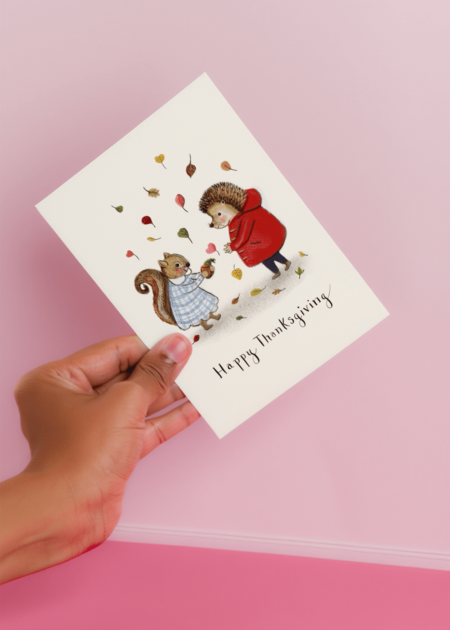 Thanksgiving Woodland Friends mockup 4
