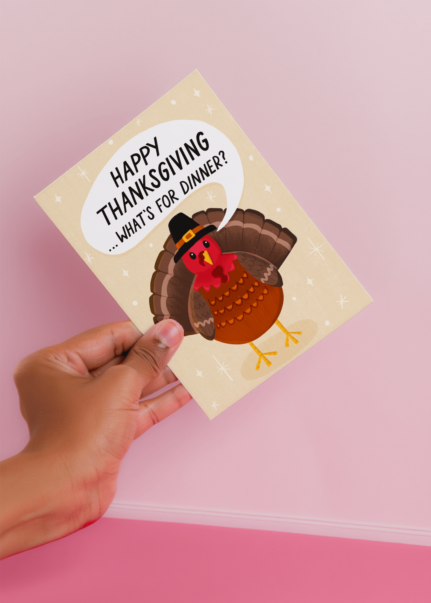 Thanksgiving Dinner Question mockup 4