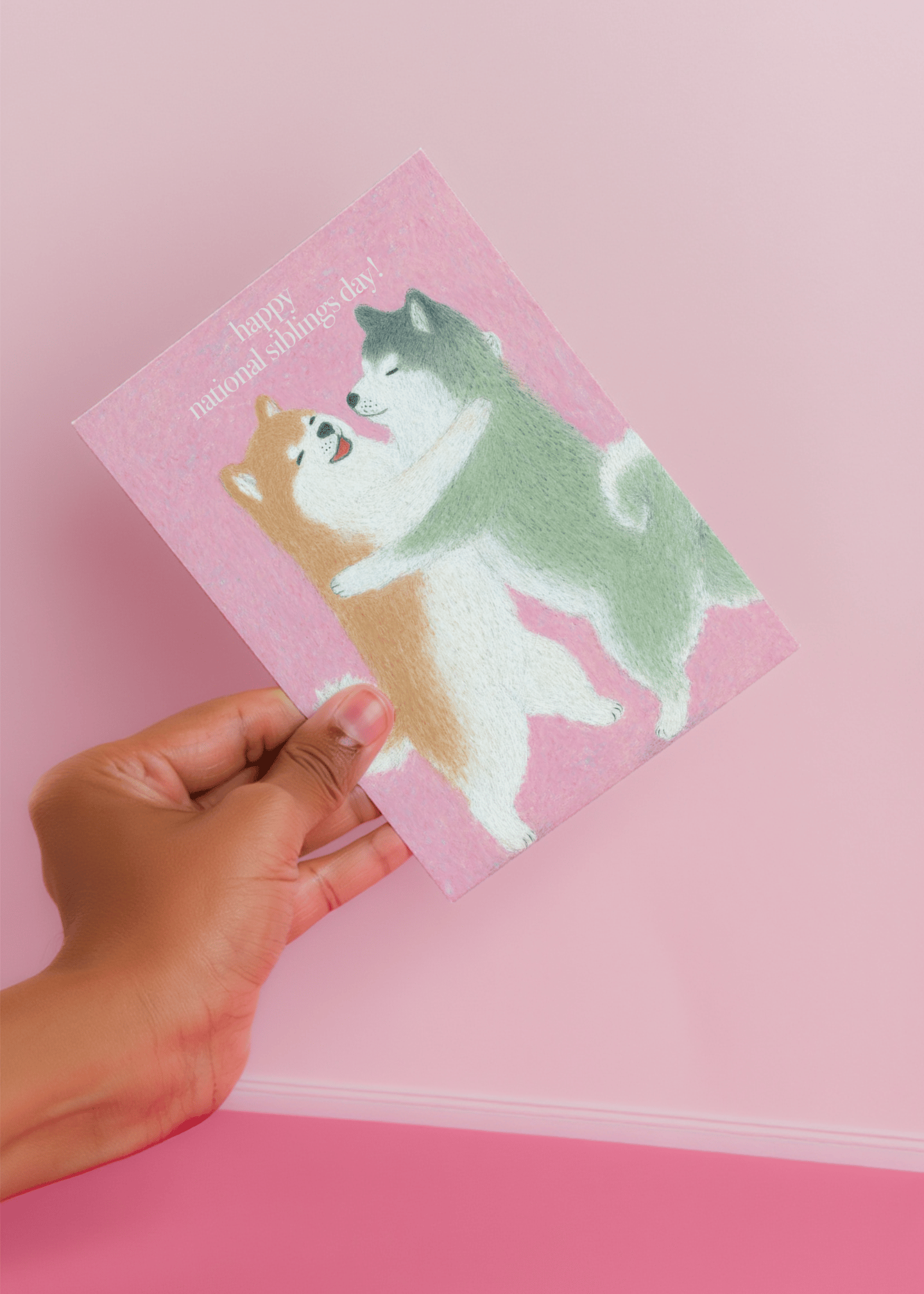 national siblings day shiba inu mockup 4