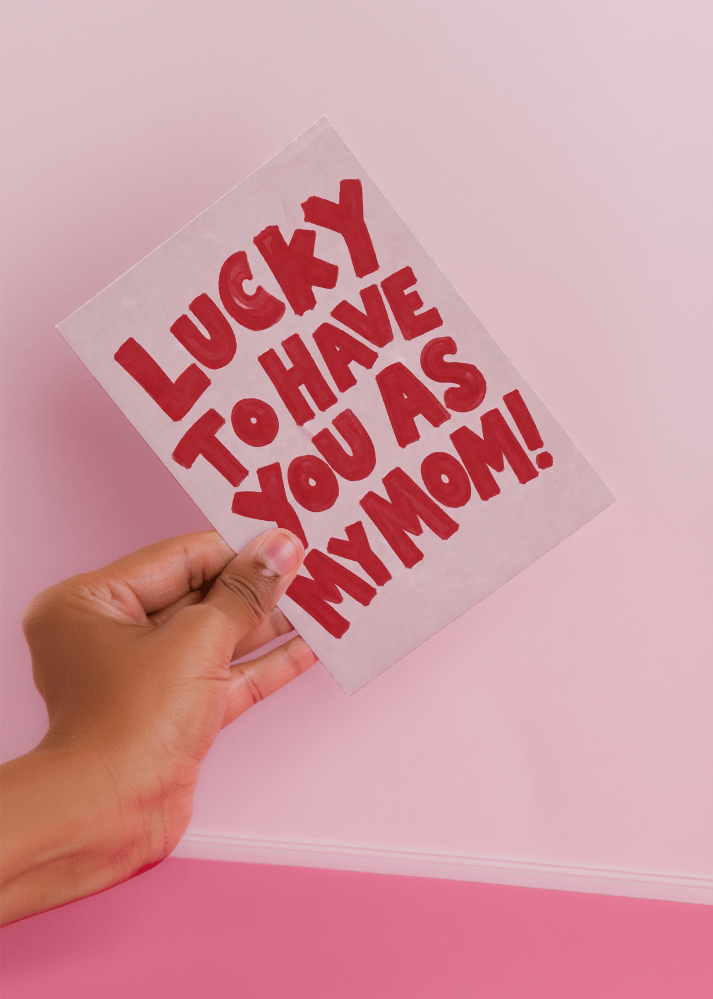 lucky to have you as my mom mockup 4