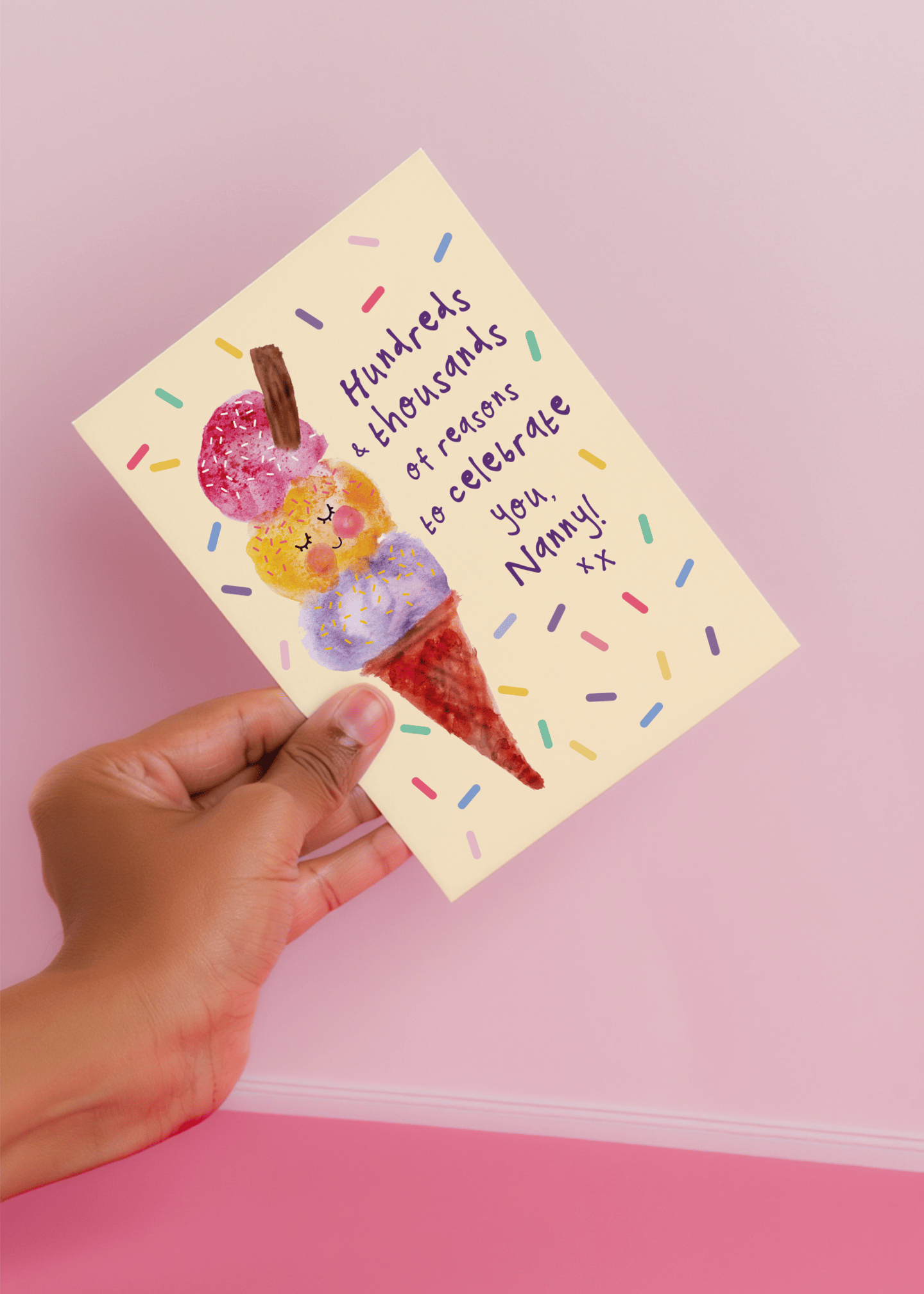 hundreds thousands of reasons to celebrate you nanny mockup 4