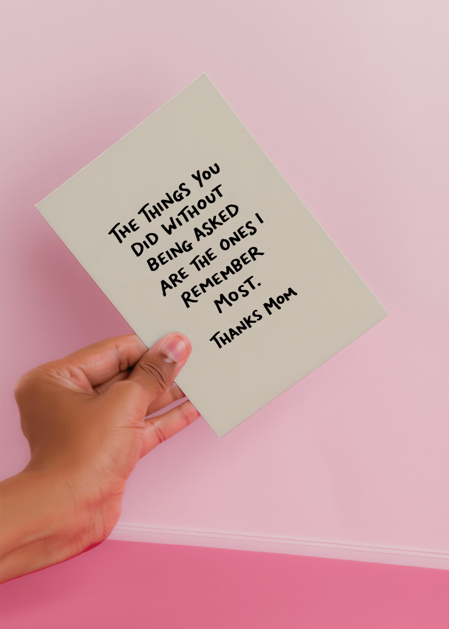 the things you did without being asked mockup 4