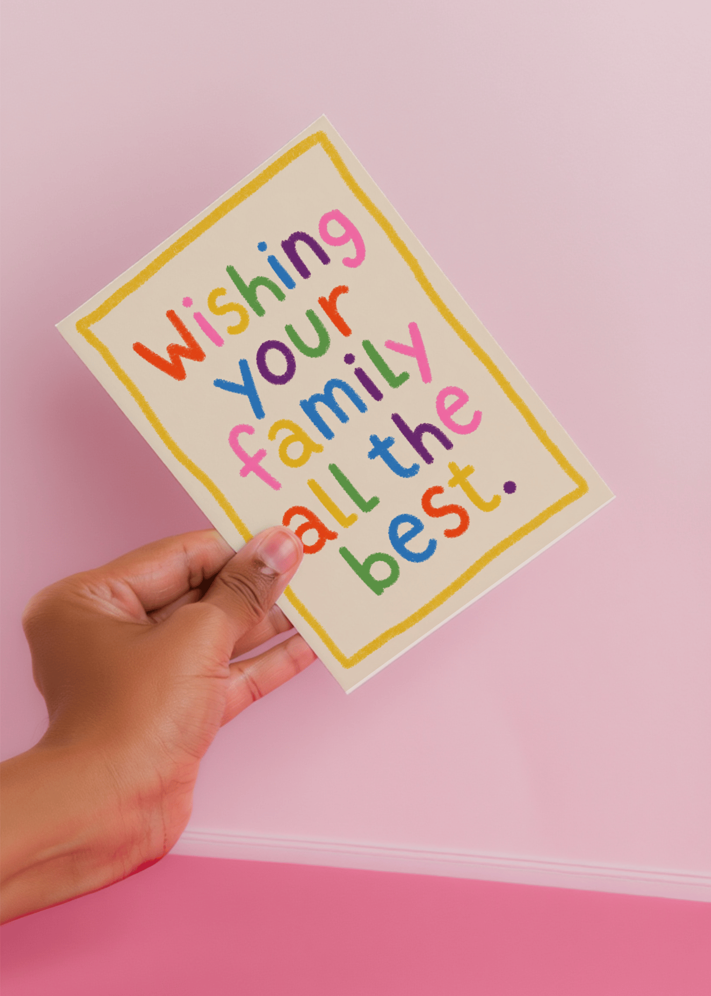 wishing your family all the best mockup 4