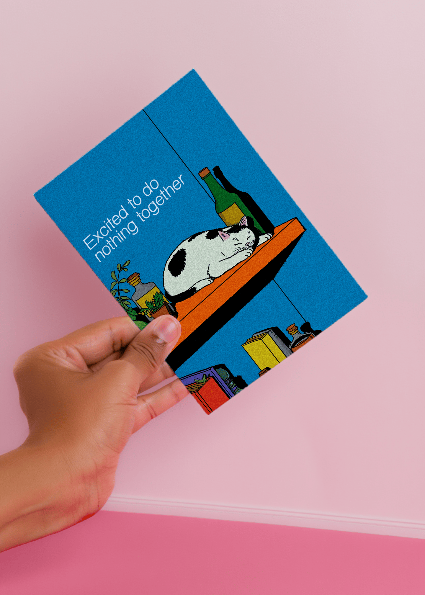 Excited to Do Nothing Together mockup 4