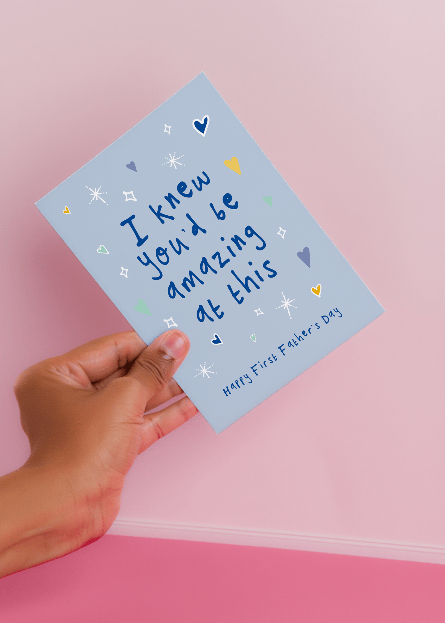 Knew You'd Be Amazing mockup 4