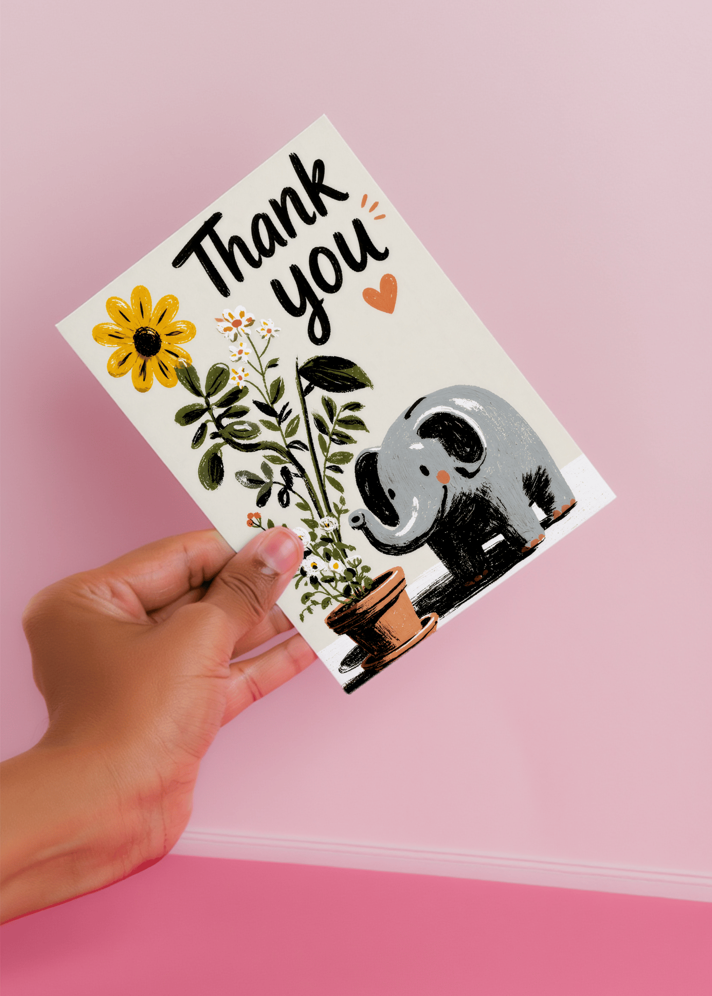 A Little Elephant Thank You mockup 4