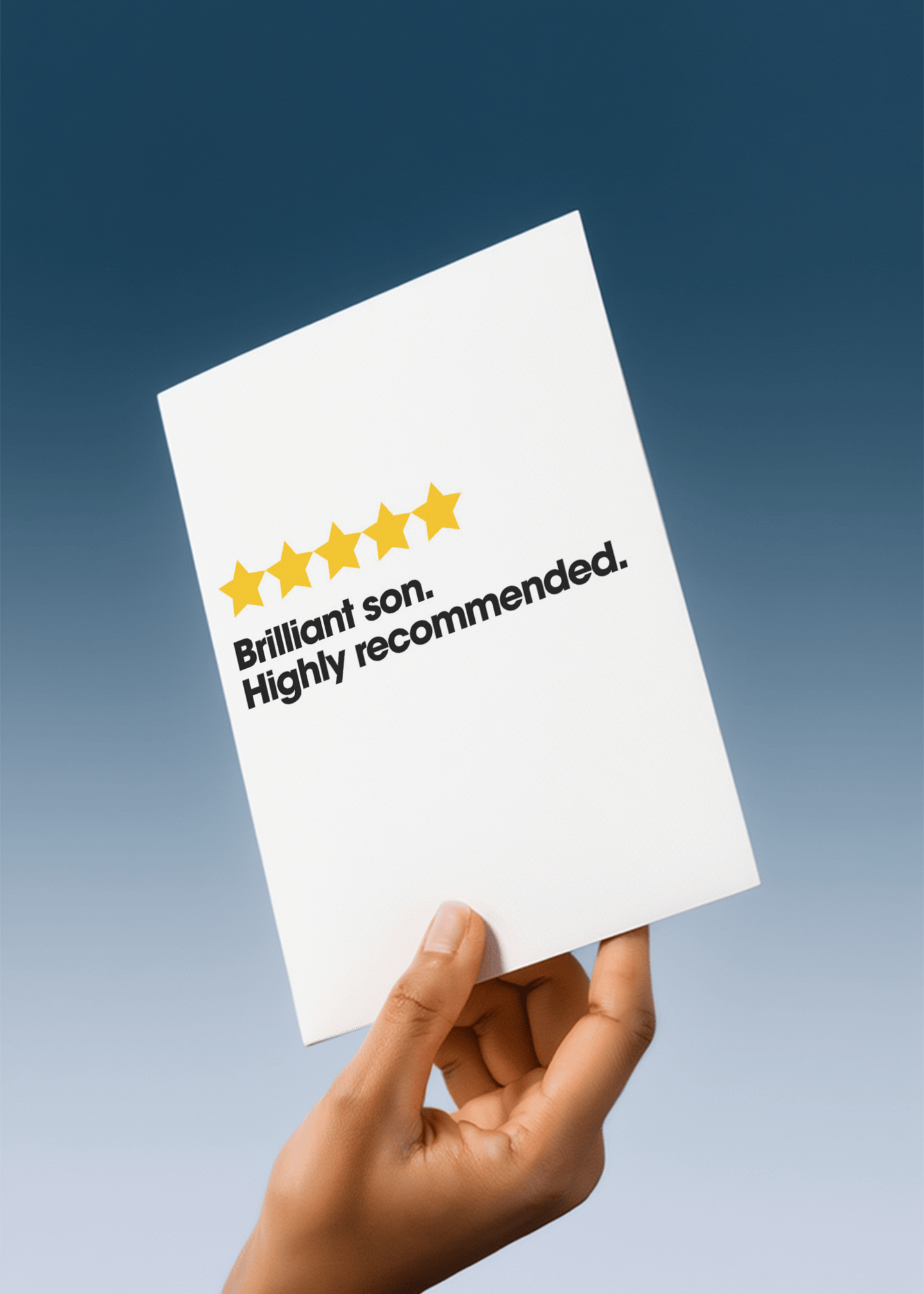 Brilliant Son Review mockup 4