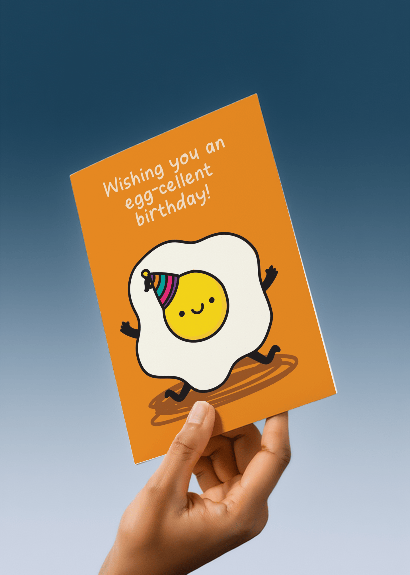 Wishing You an Egg-cellent Birthday! mockup 4