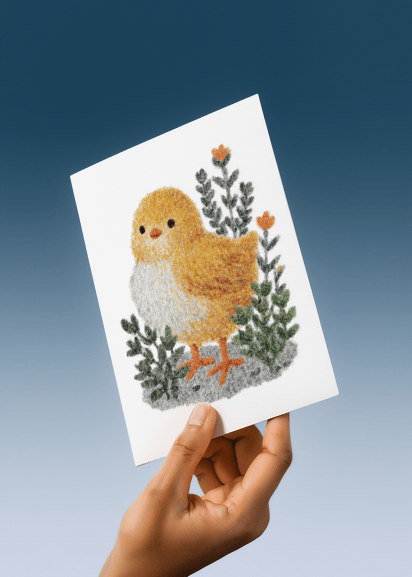 baby chick easter mockup 4