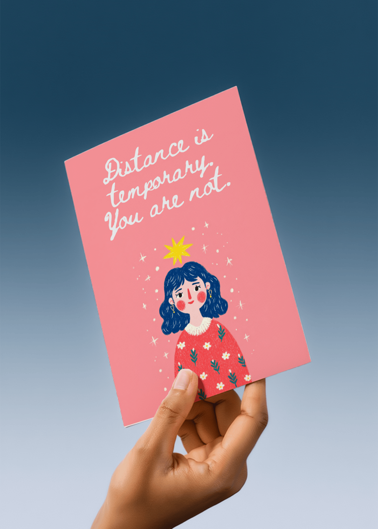 distance is temporary you are not mockup 4