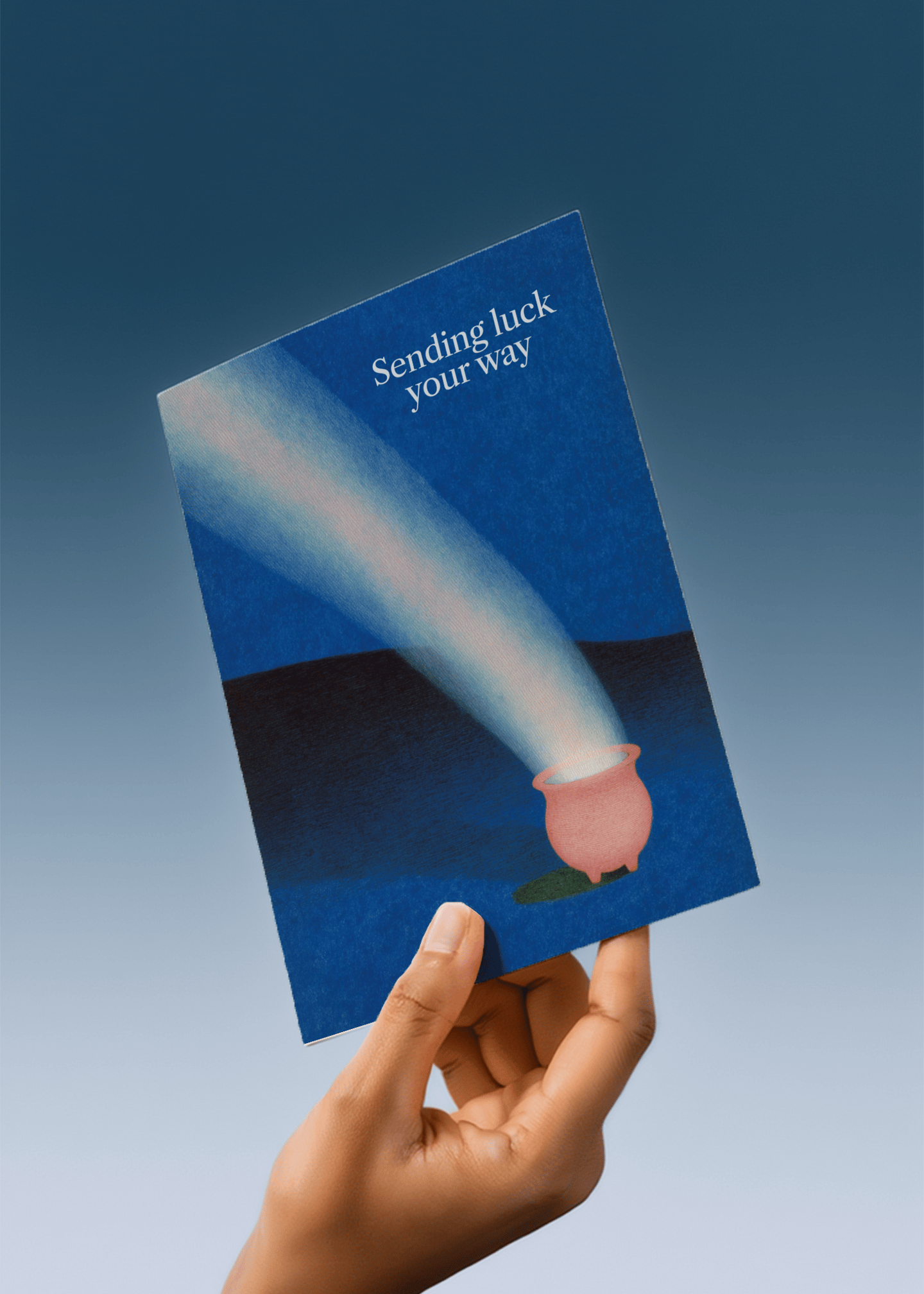 Good Luck Beam Card mockup 4