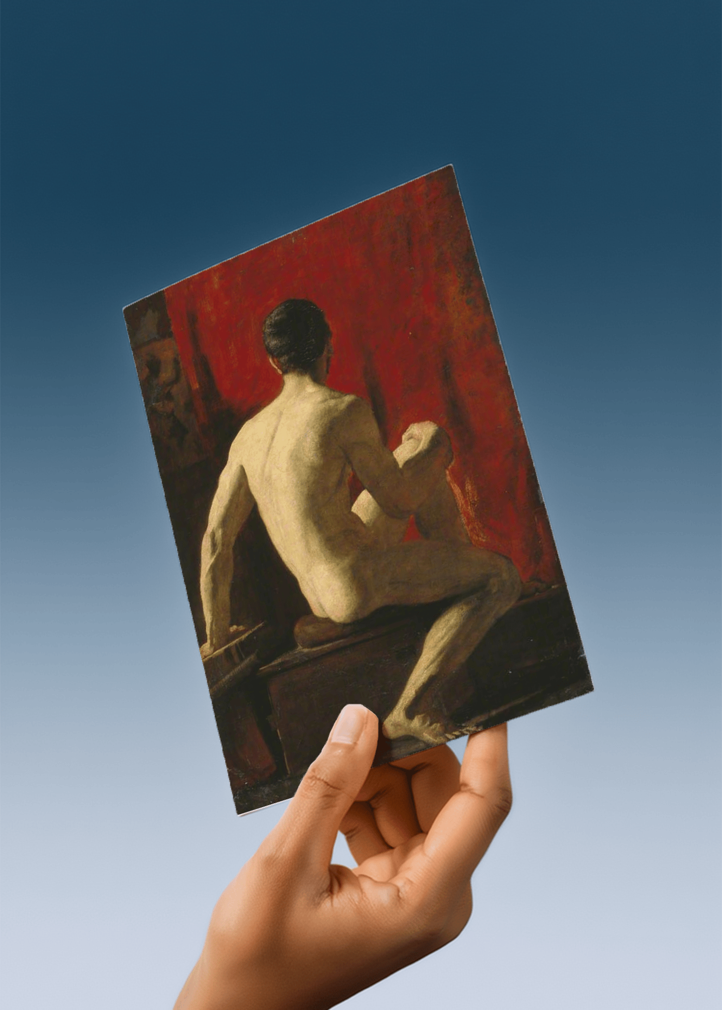 artful pose painting mockup 4