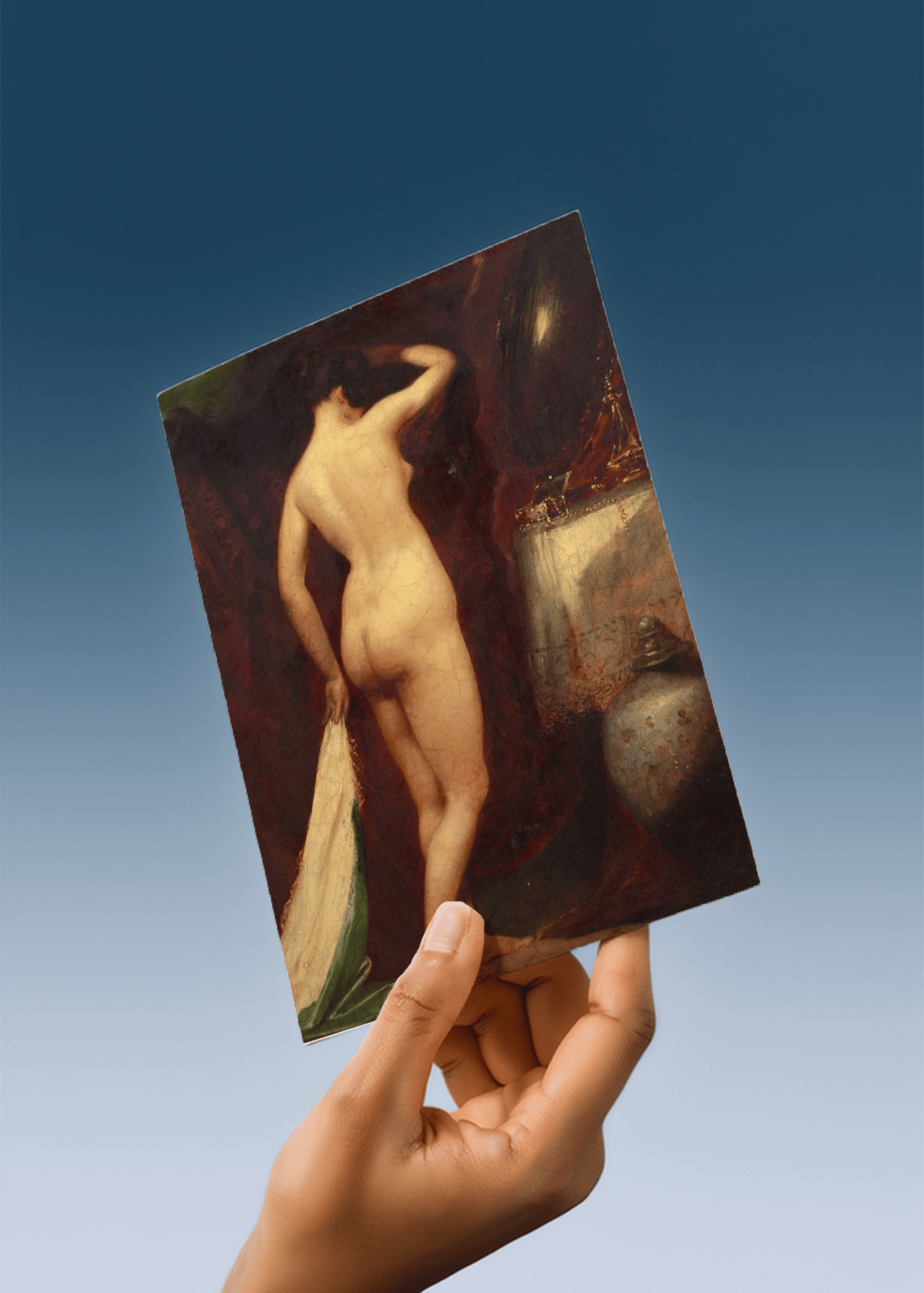 Artful pose still life mockup 4