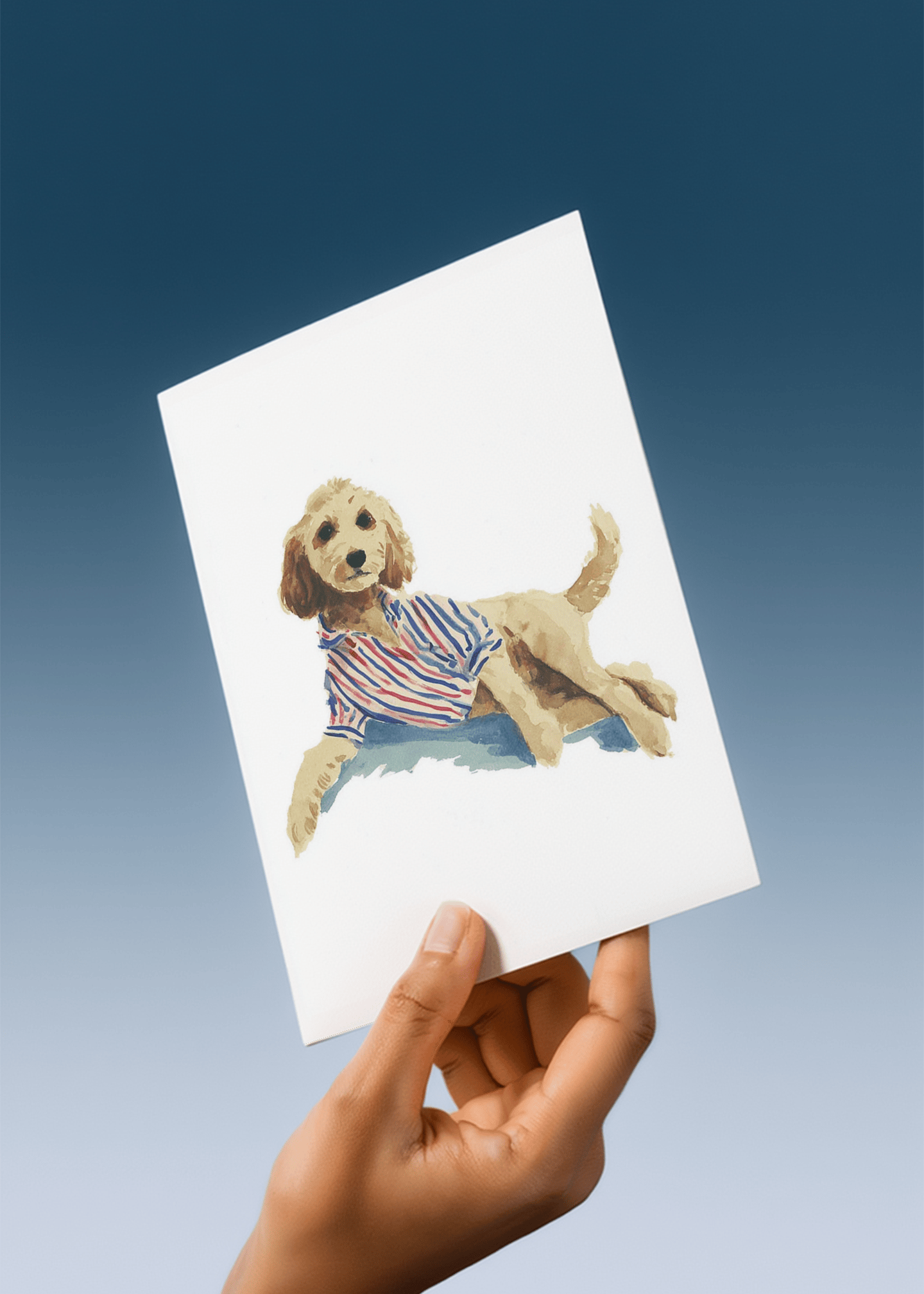 dog posing funny mockup 4