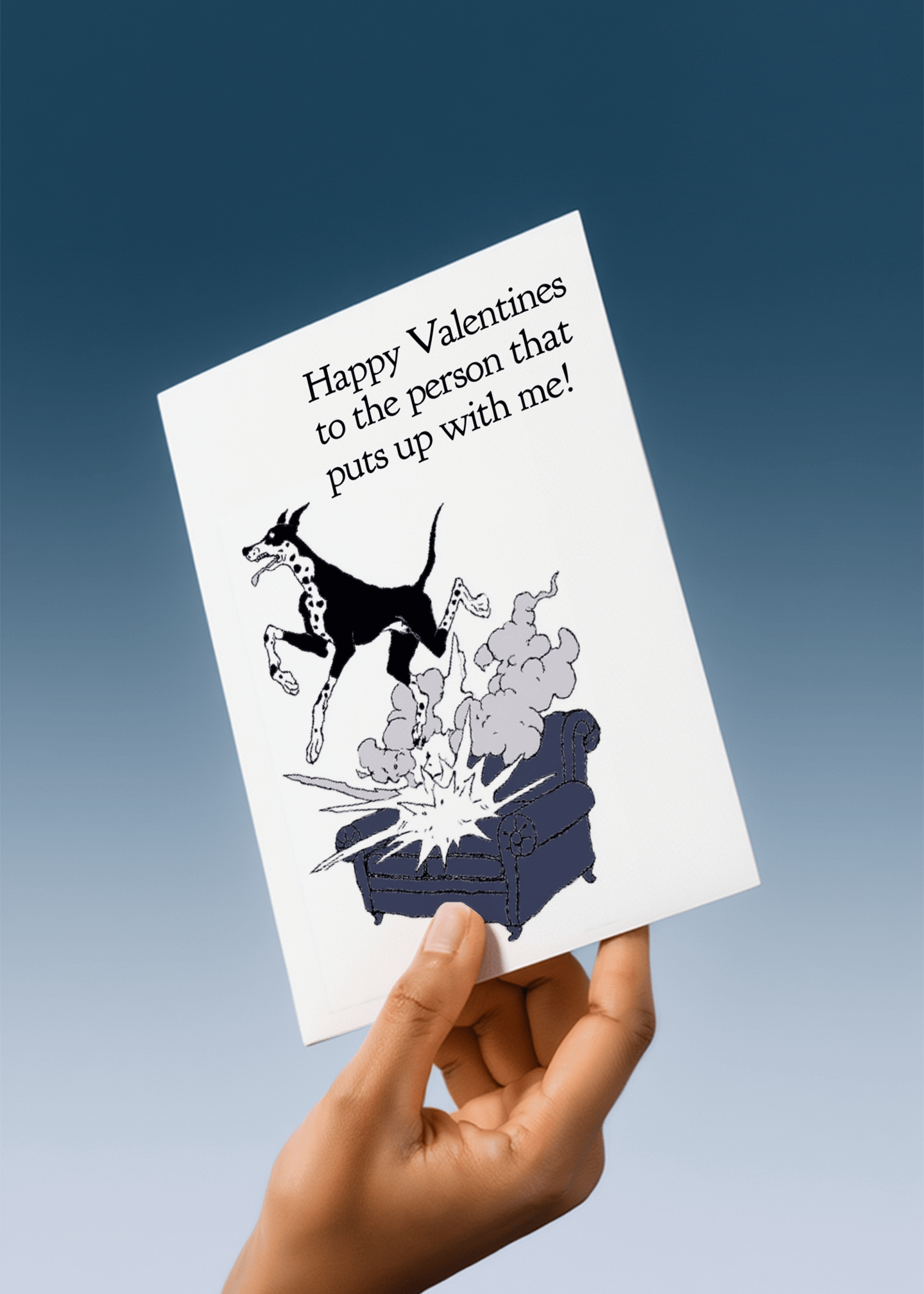 Playful Valentine's Card for Your Partner mockup 4