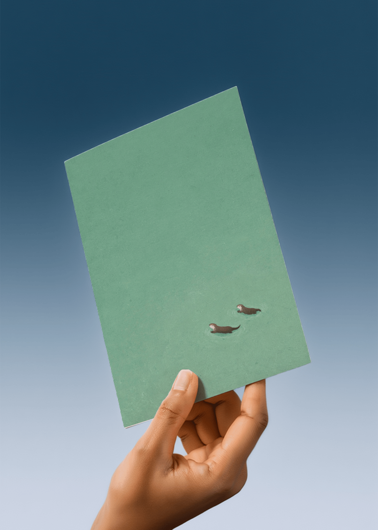 Otterly Adorable Friendship Card mockup 4