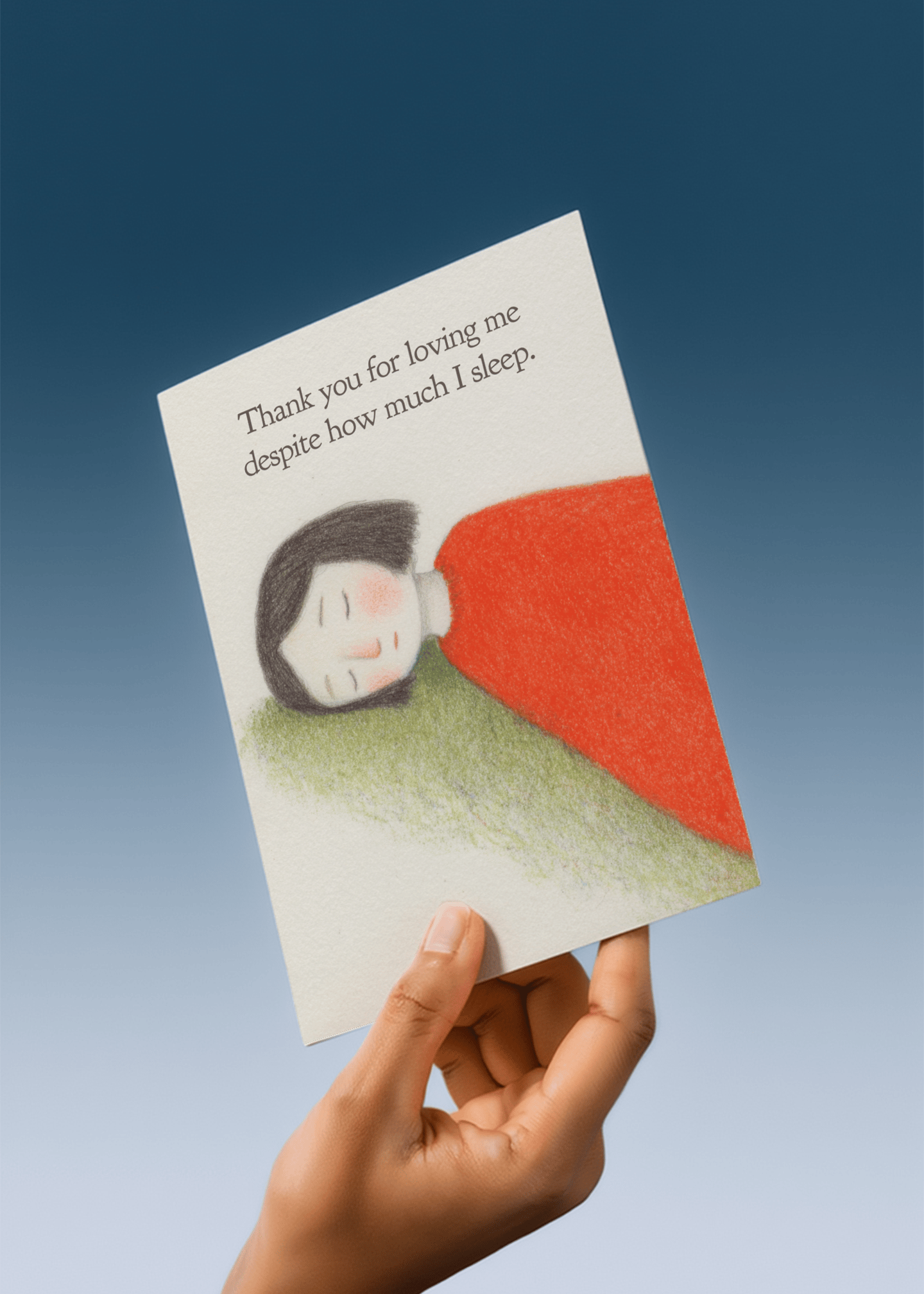 Sweet Dreamer's Appreciation Card mockup 4
